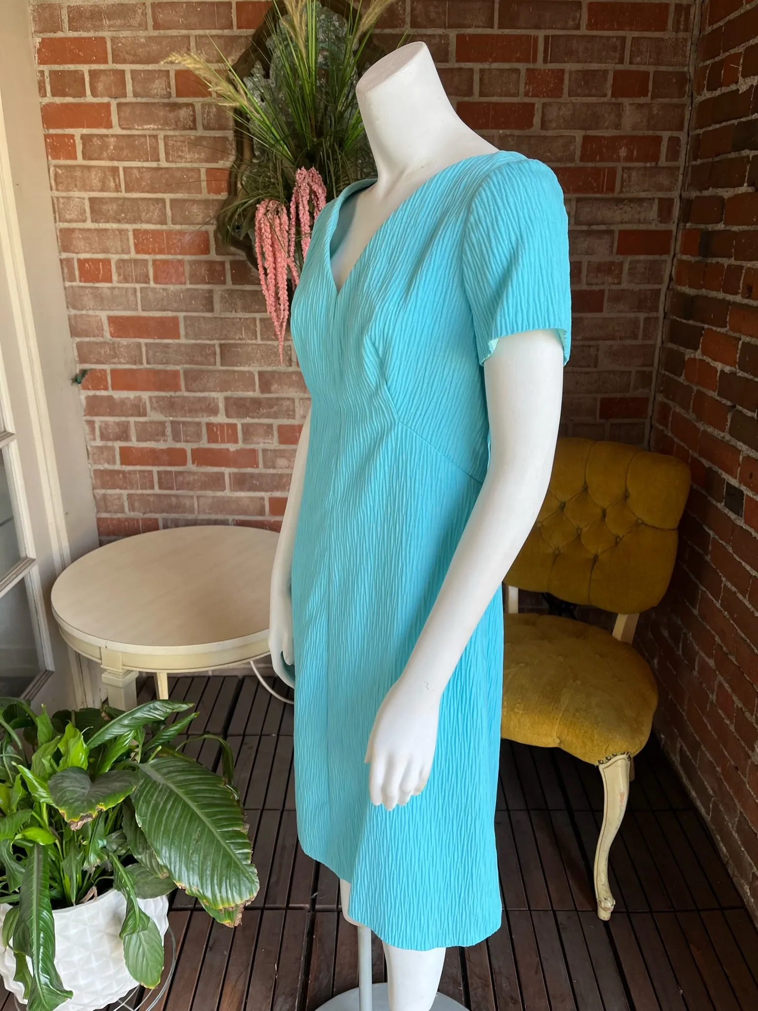 1960s Emma Domb Turquoise Set