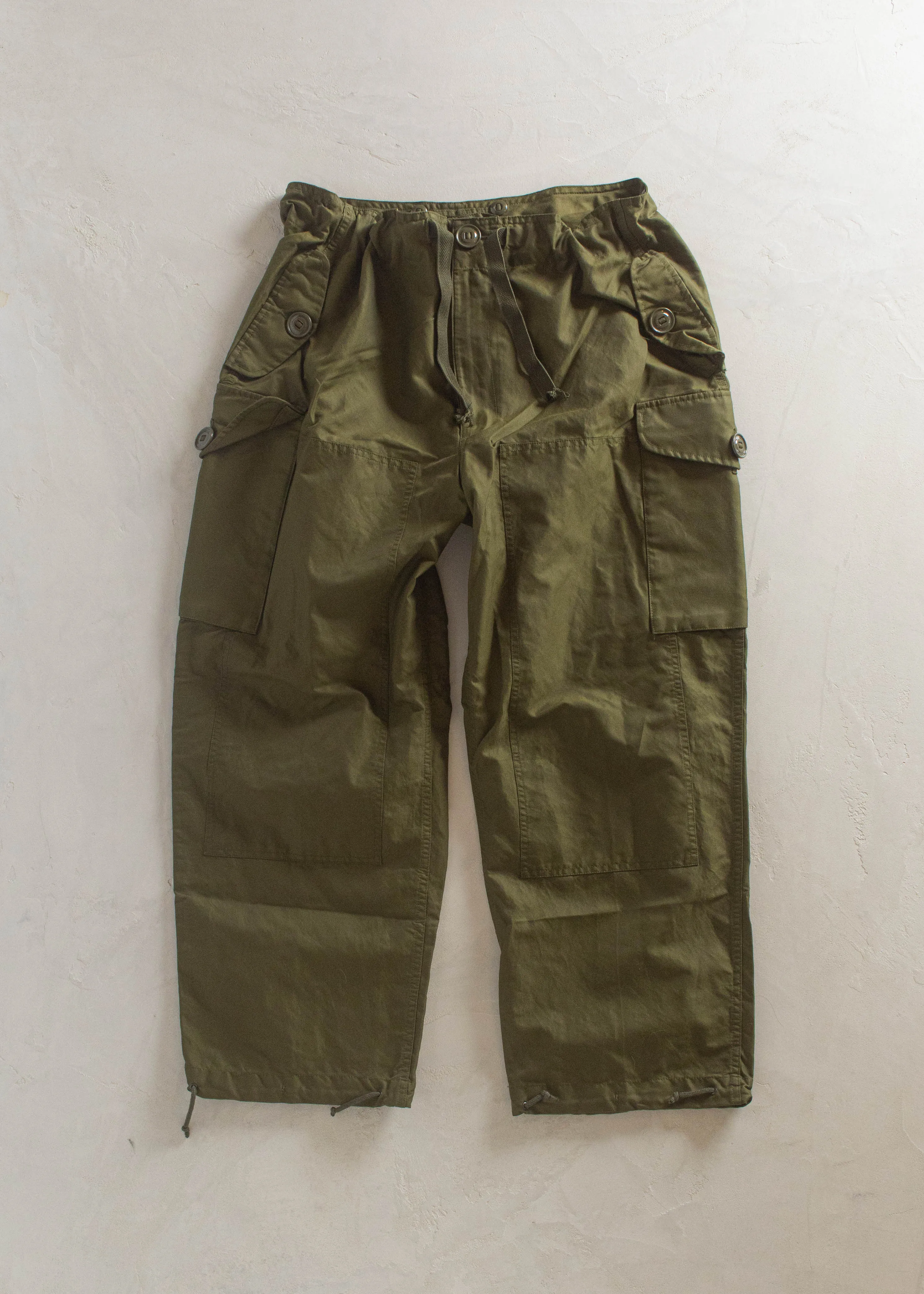 1980s Military Wind Cargo Pants Size XL/2XL