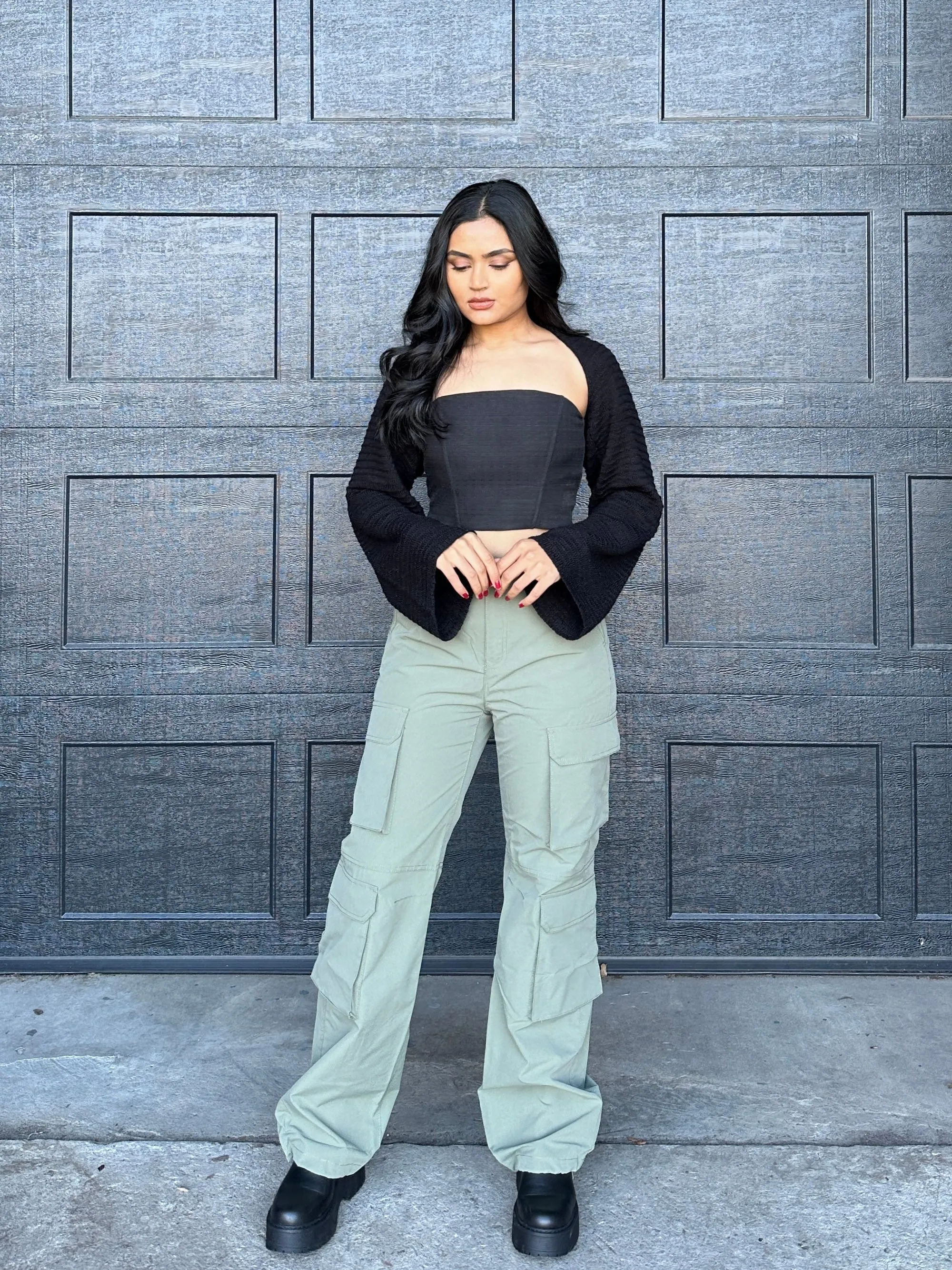 Always On Top Cargo Pants Olive