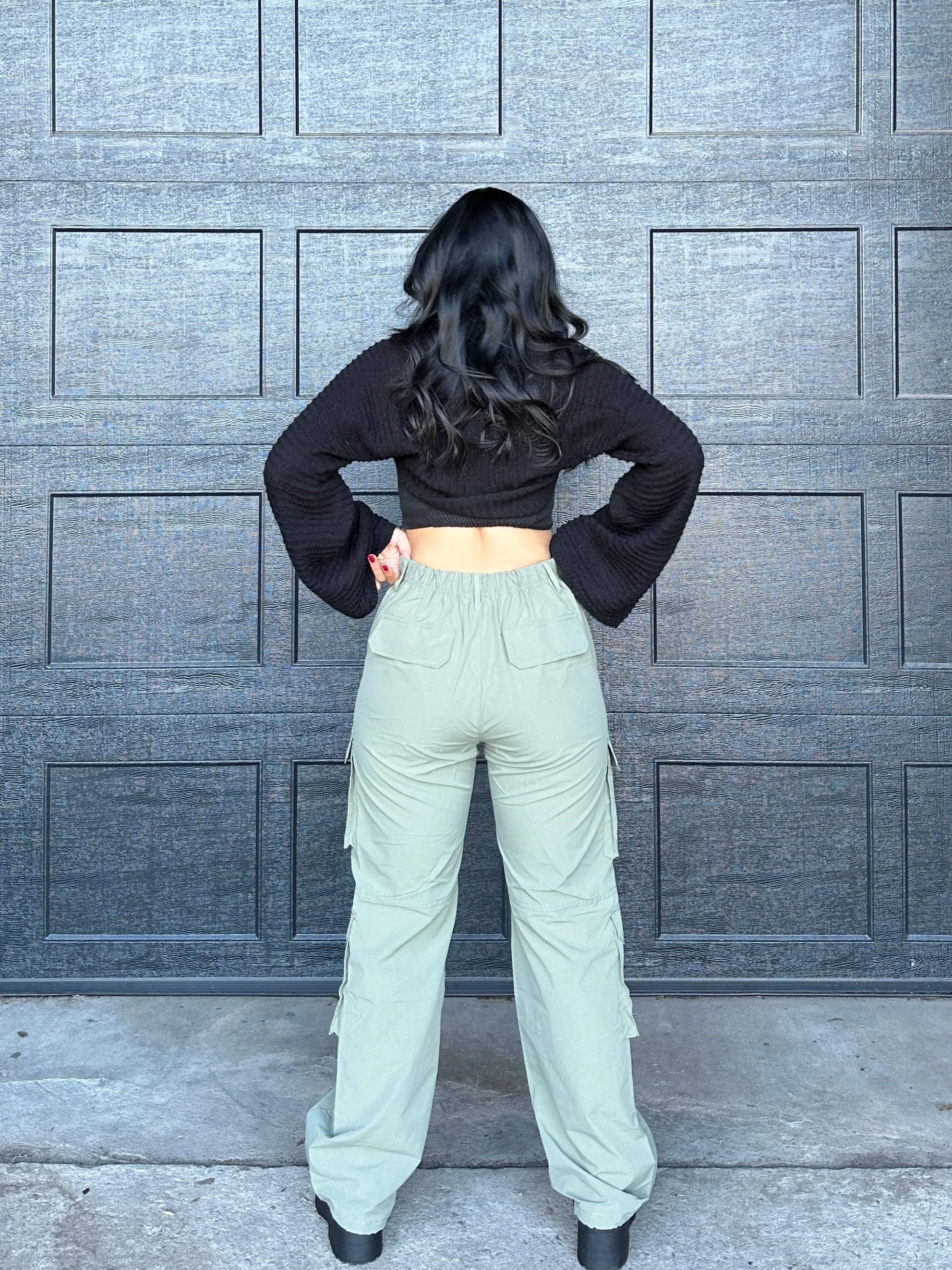 Always On Top Cargo Pants Olive