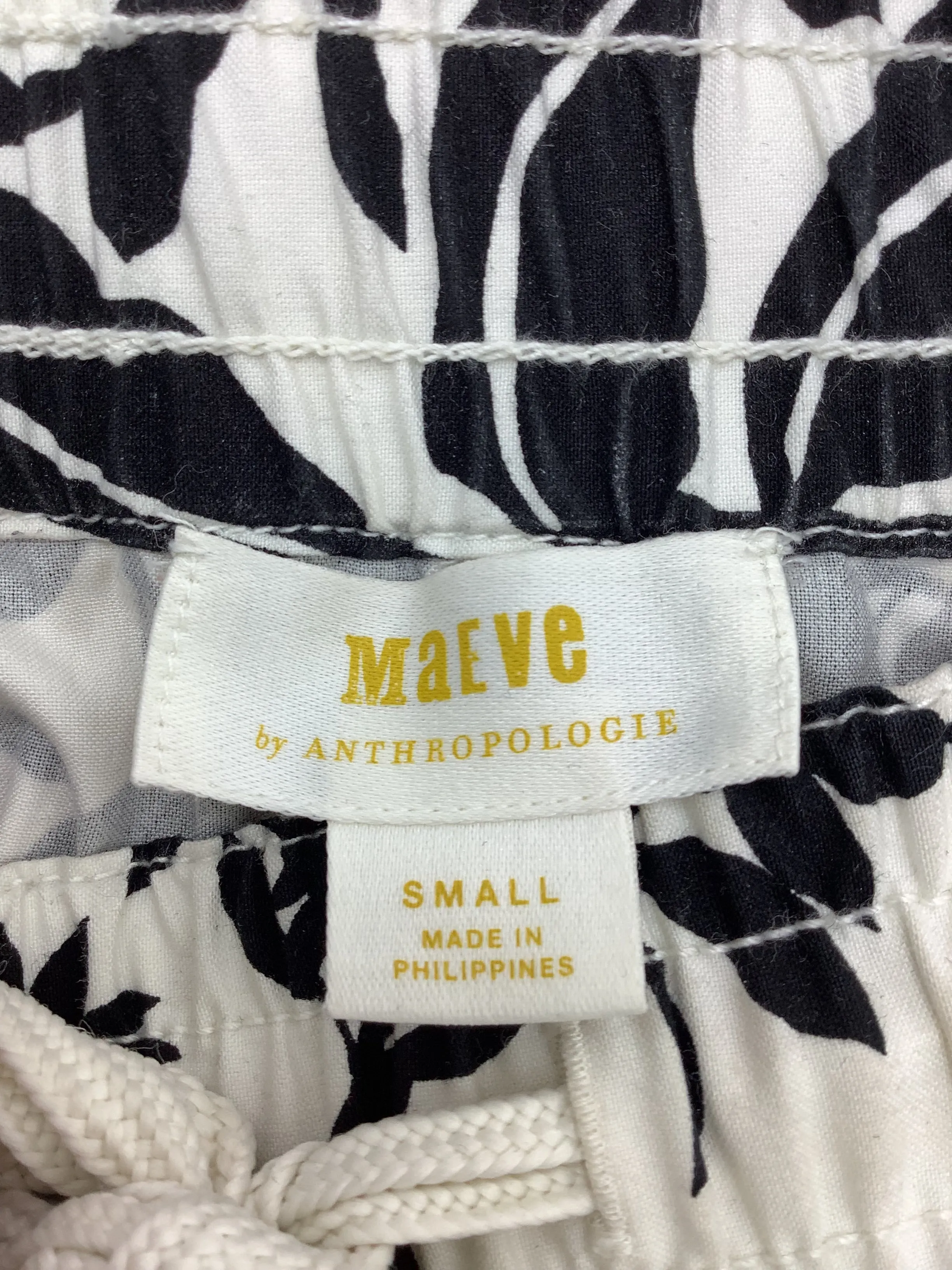 Anthropologie Maeve Floral Print Pant Size: S