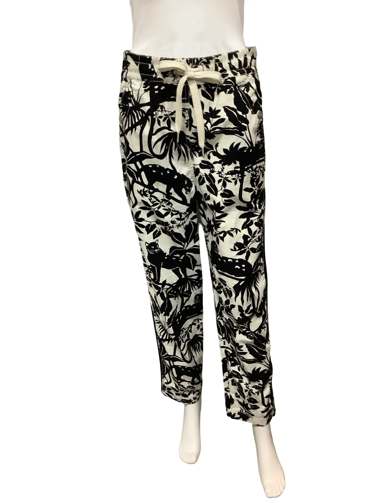 Anthropologie Maeve Floral Print Pant Size: S