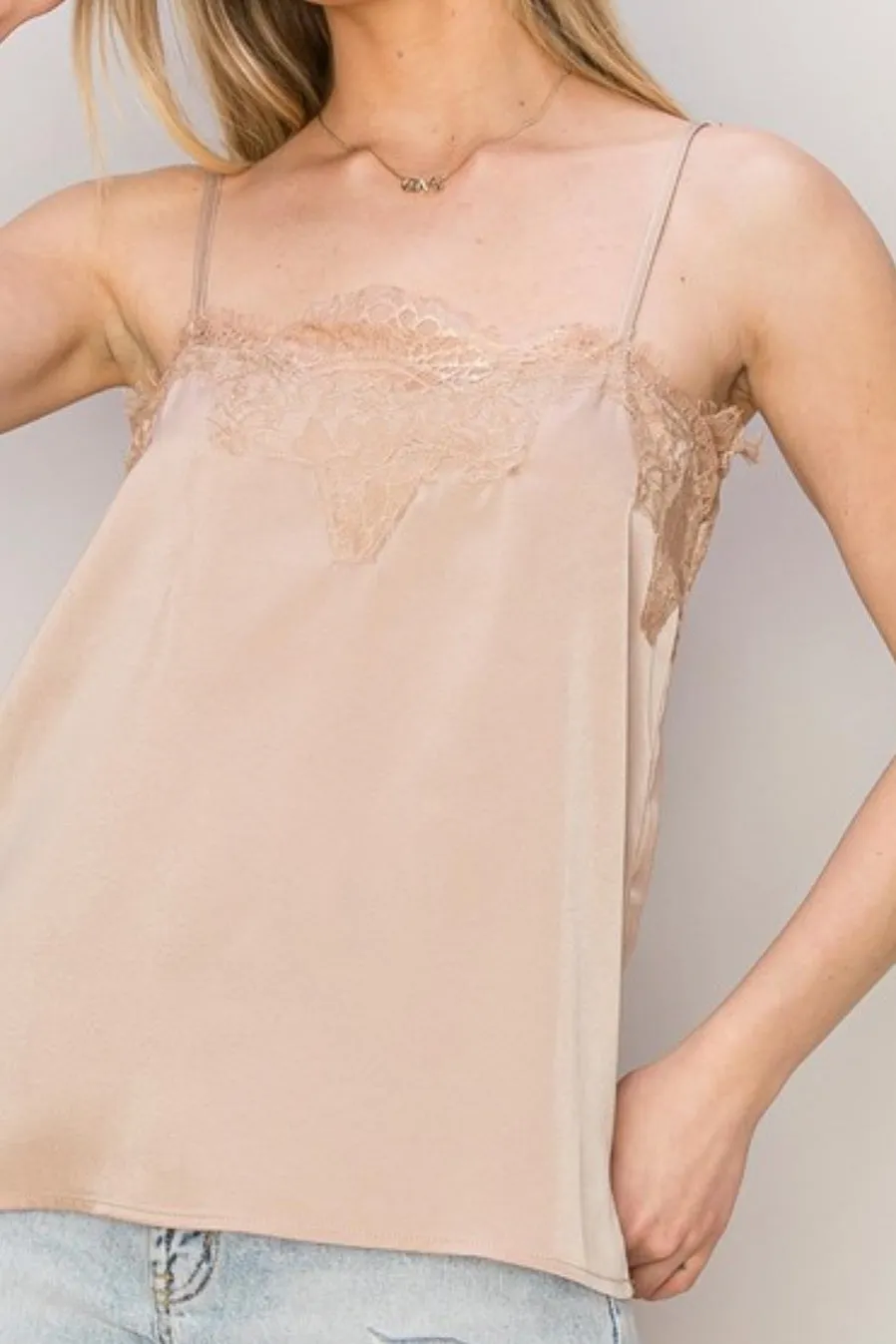 Ashlyn Lace Layering Camisoles (3 colors available)