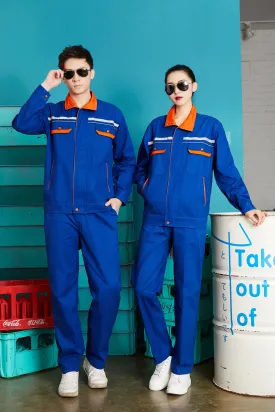 Autumn and winter long-sleeved pure cotton series workwear SD-PC-W1504