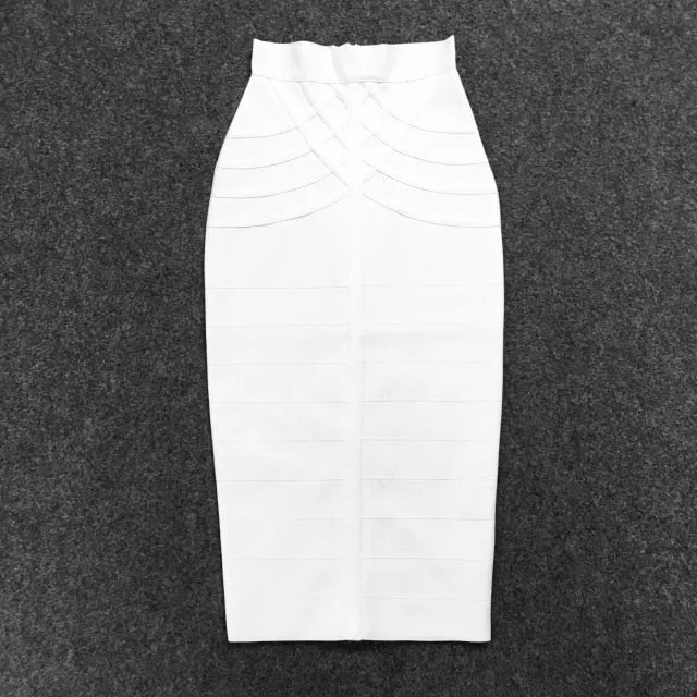 Bandage body-con Midi Skirt