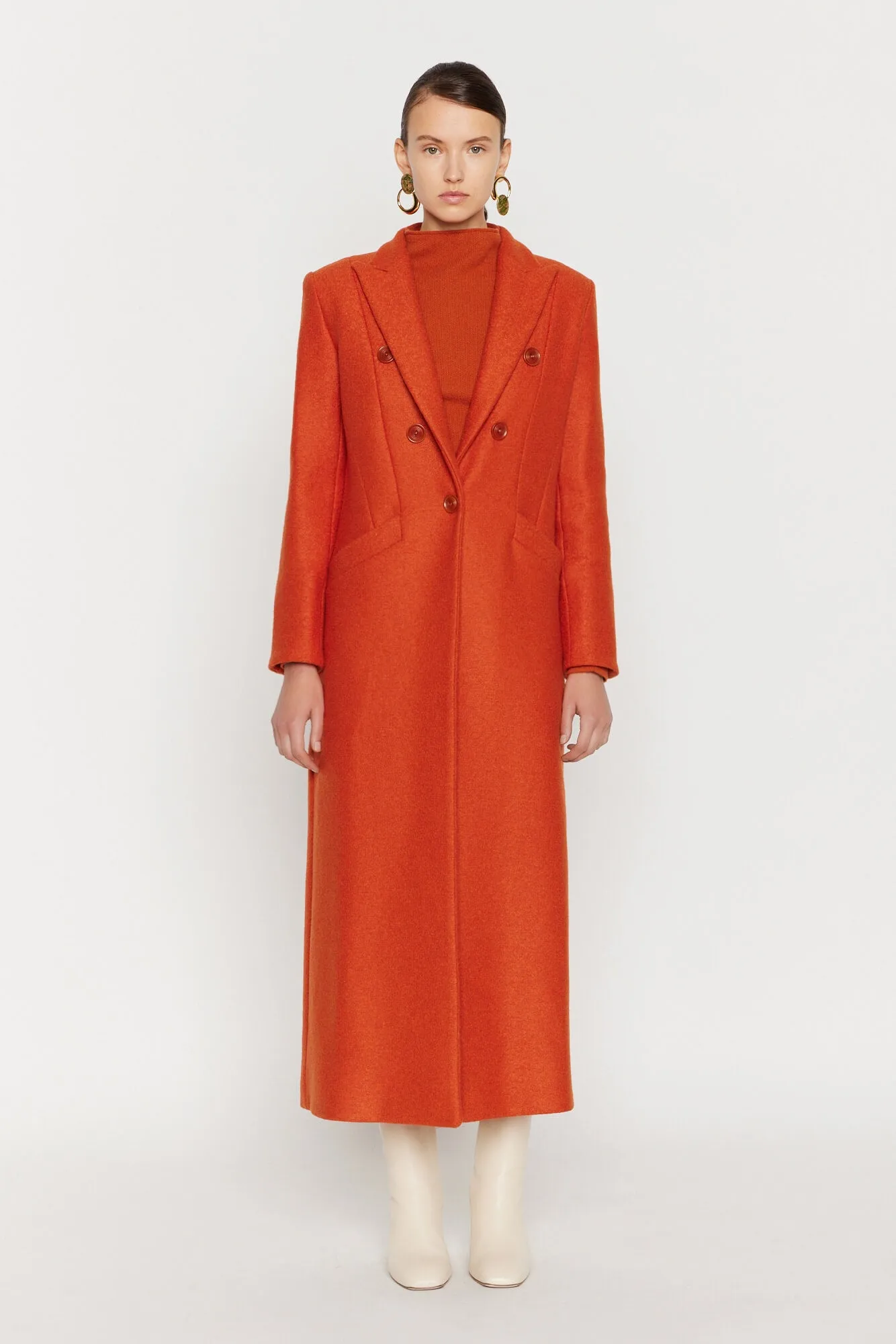 BARBARA COAT ORANGE