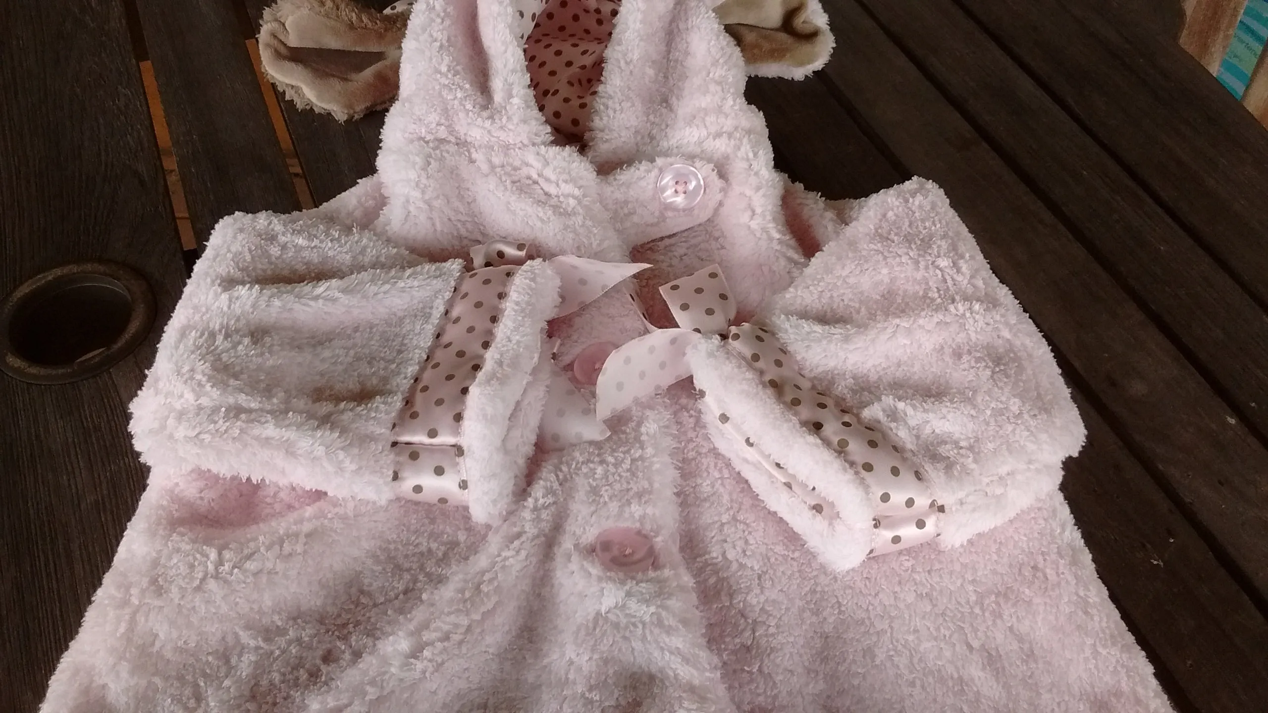 Bearington Baby Collection Pink Wiggles Baby Coats, Bibs, 2 sizes 6-12 Months, 12-24 Months