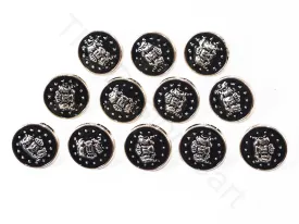 Black Royal Coat Buttons