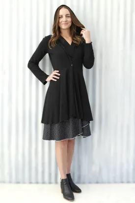 Black Virginia Dress Coat