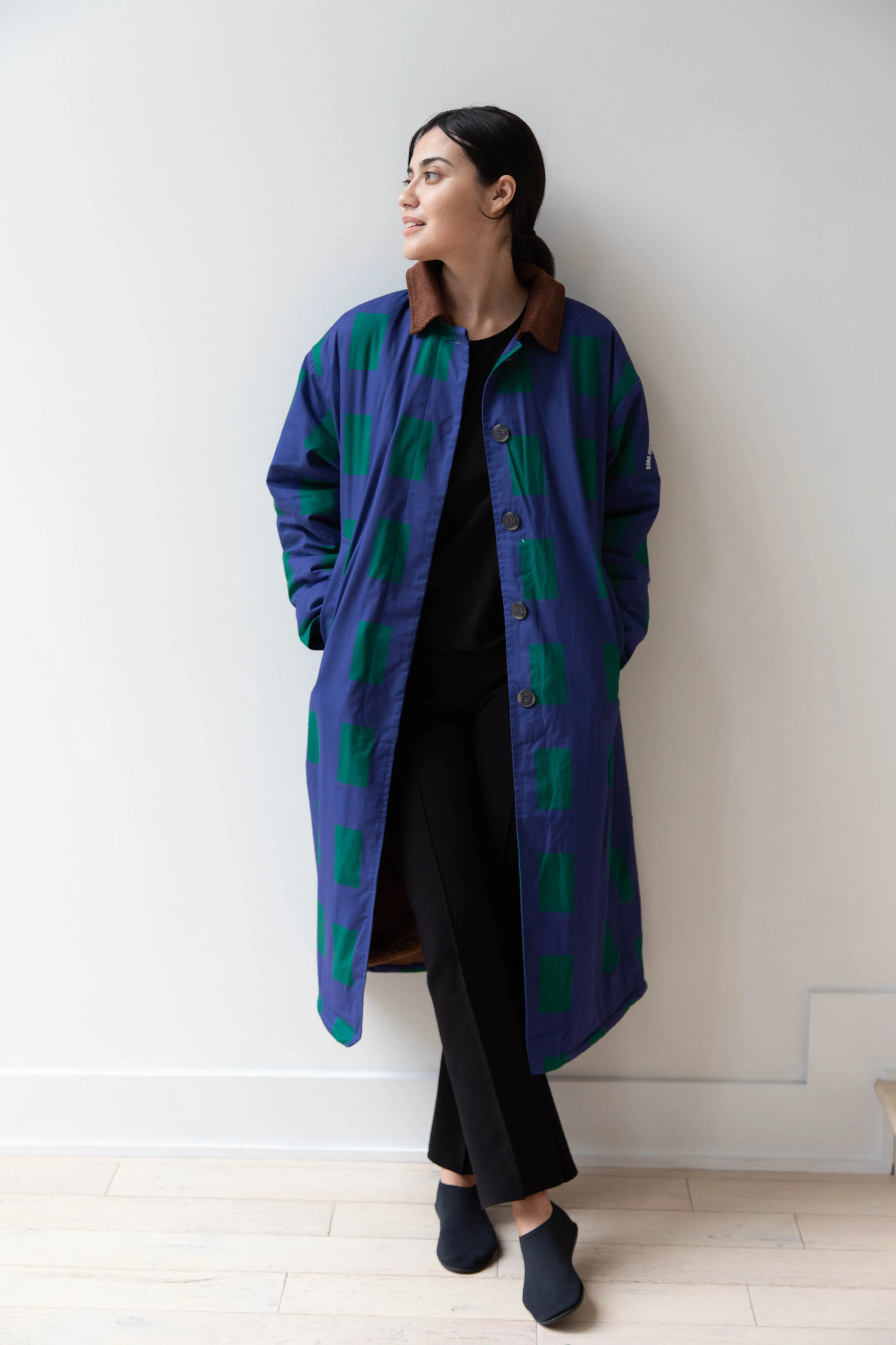 Bobo Choses | Color Game Patched Print Long Coat