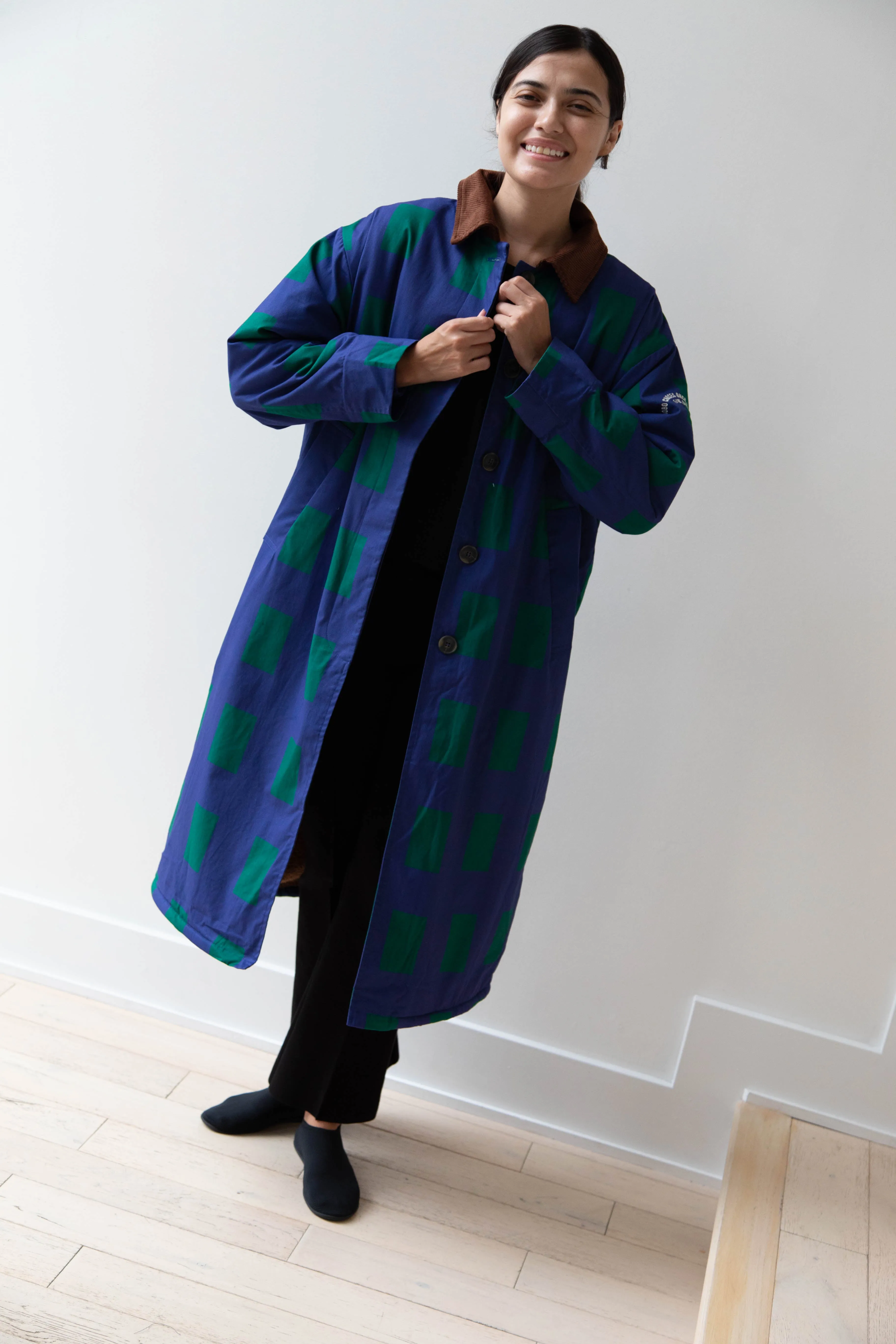 Bobo Choses | Color Game Patched Print Long Coat