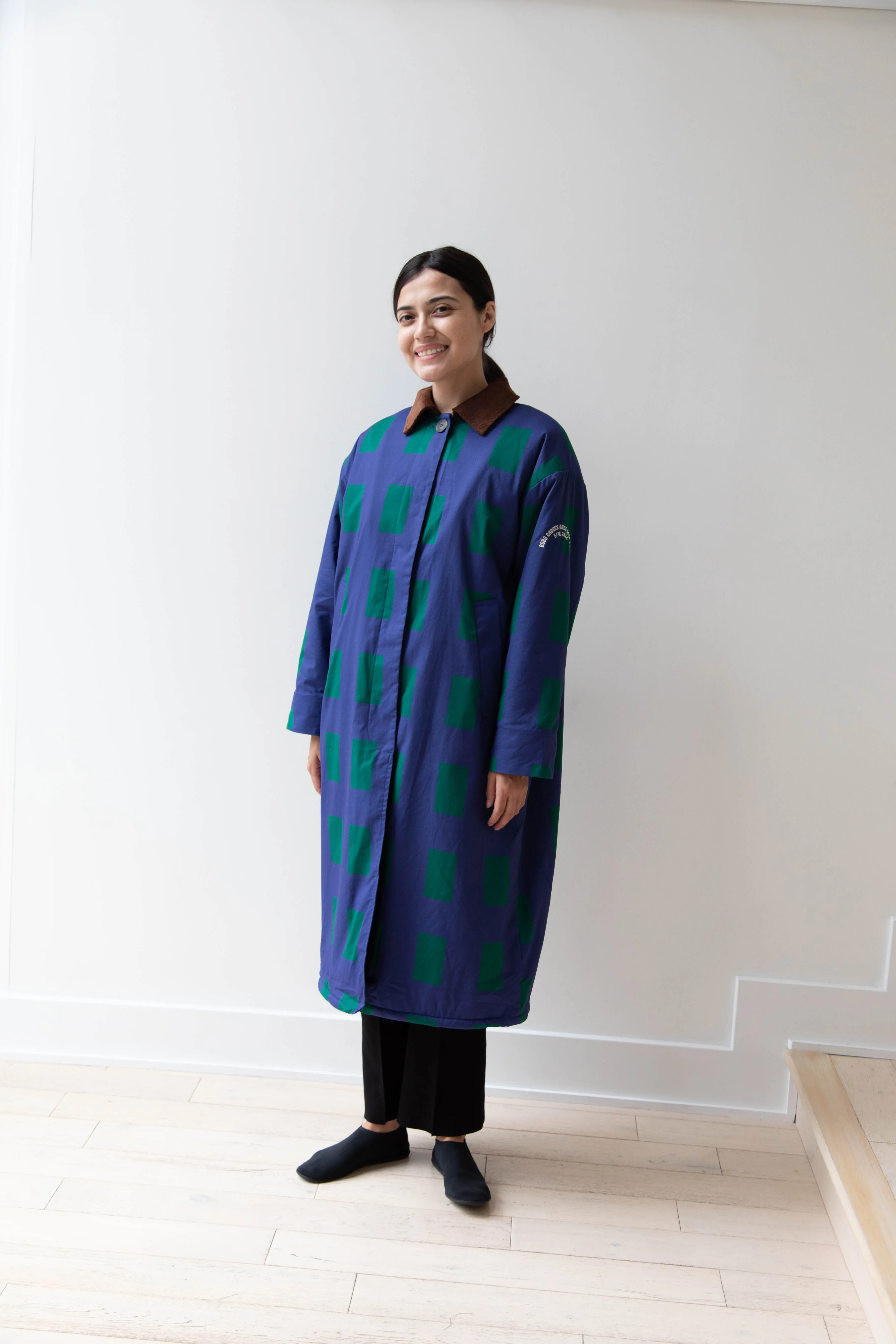 Bobo Choses | Color Game Patched Print Long Coat