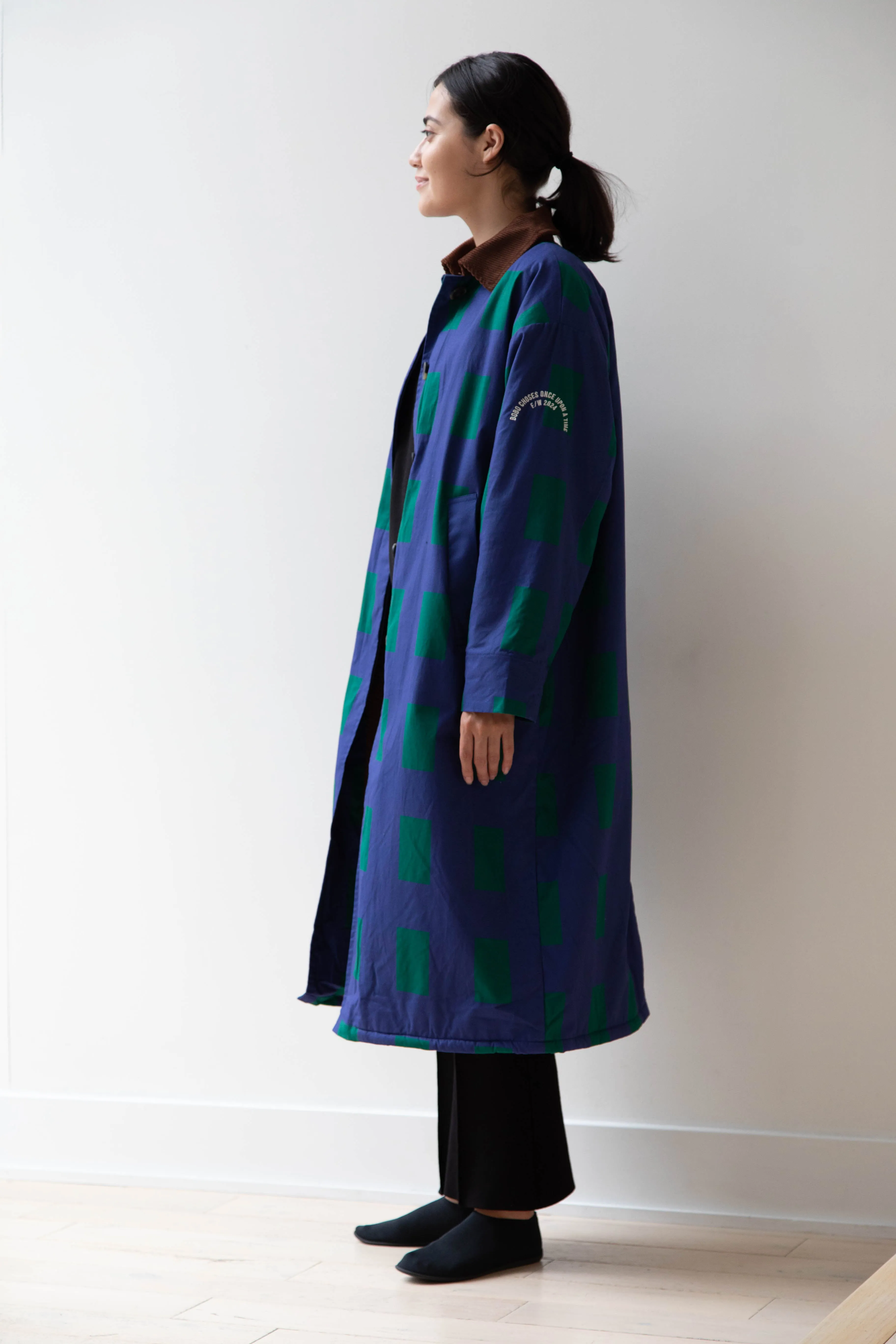 Bobo Choses | Color Game Patched Print Long Coat