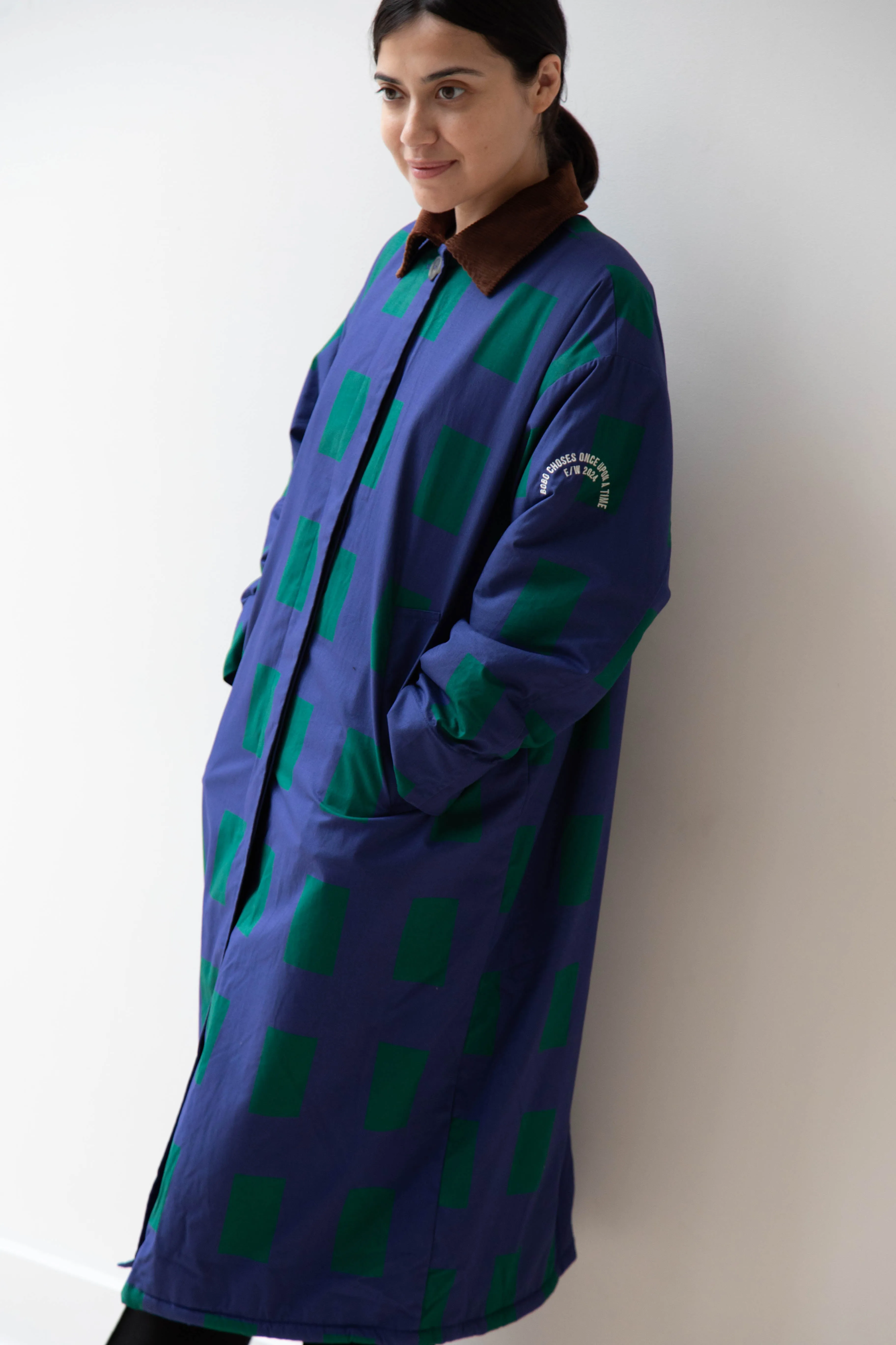 Bobo Choses | Color Game Patched Print Long Coat