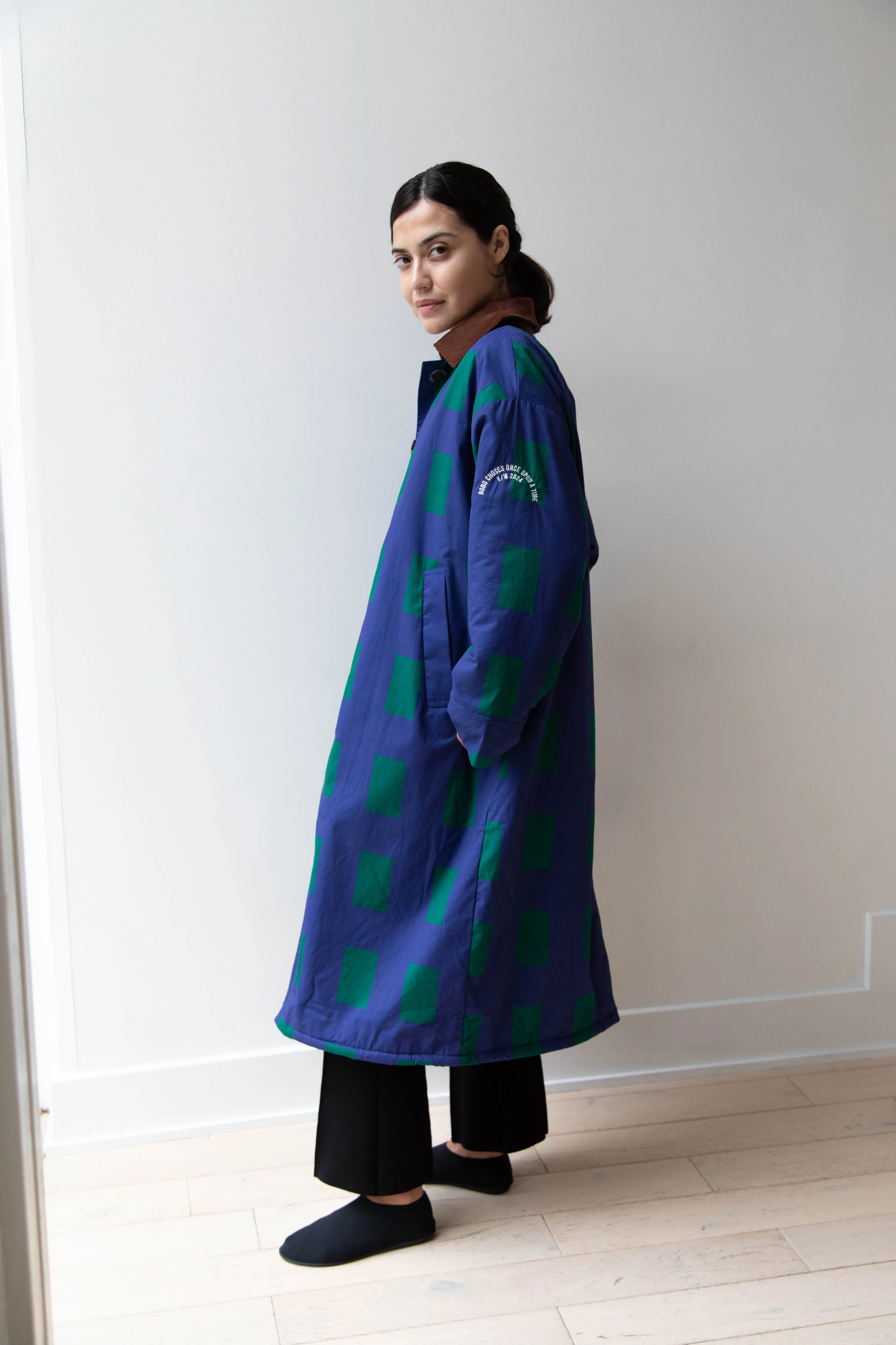 Bobo Choses | Color Game Patched Print Long Coat