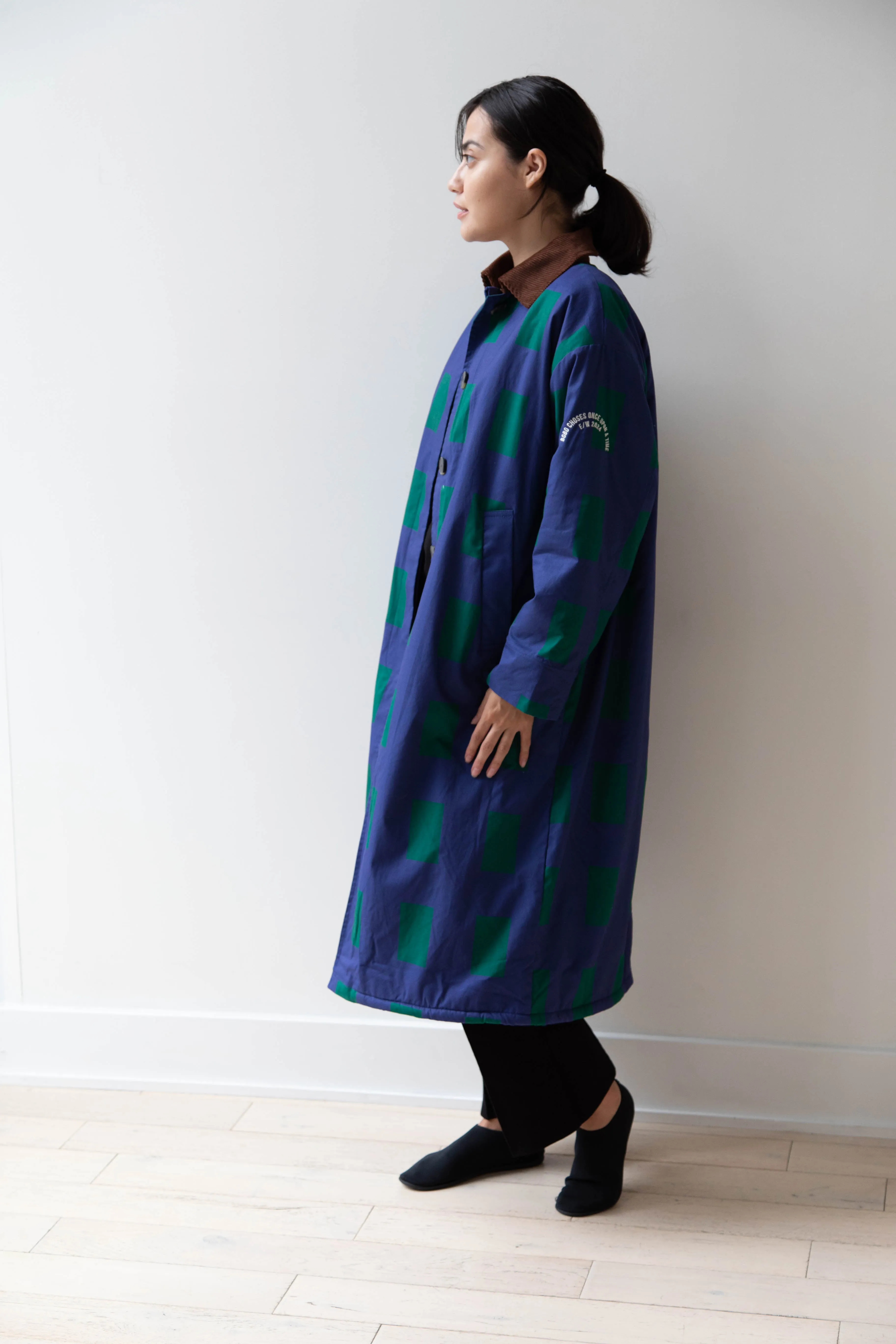 Bobo Choses | Color Game Patched Print Long Coat