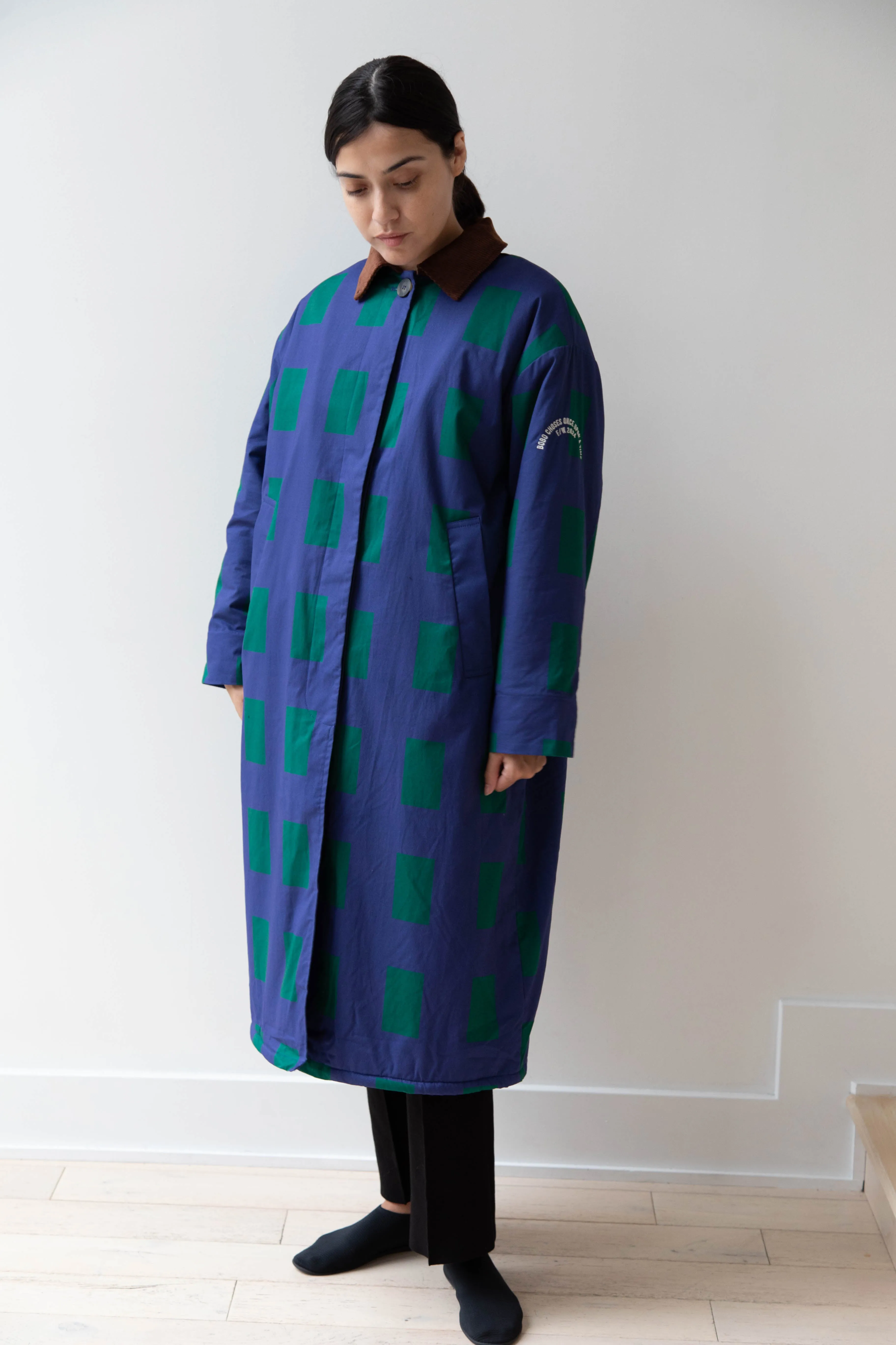 Bobo Choses | Color Game Patched Print Long Coat