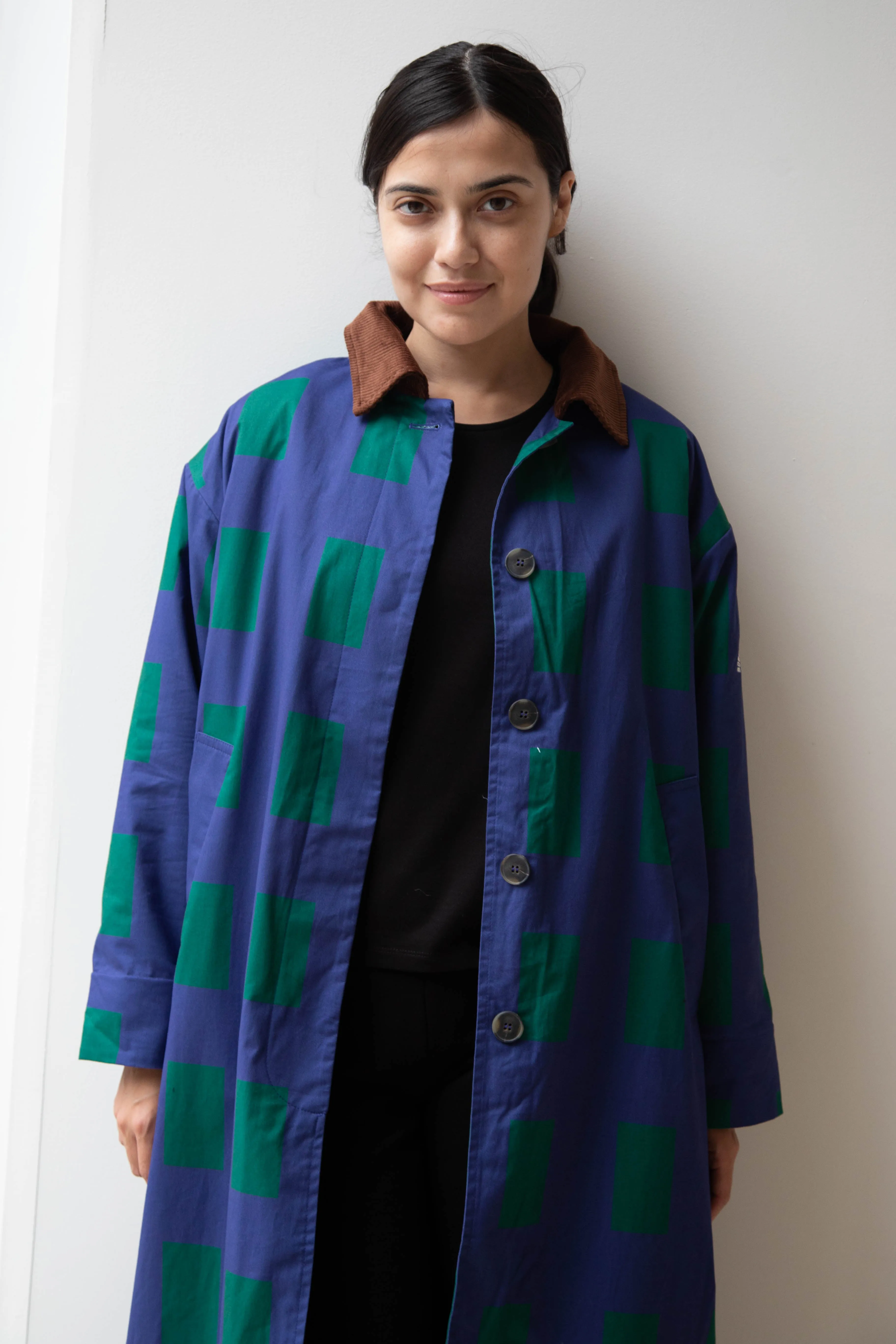 Bobo Choses | Color Game Patched Print Long Coat