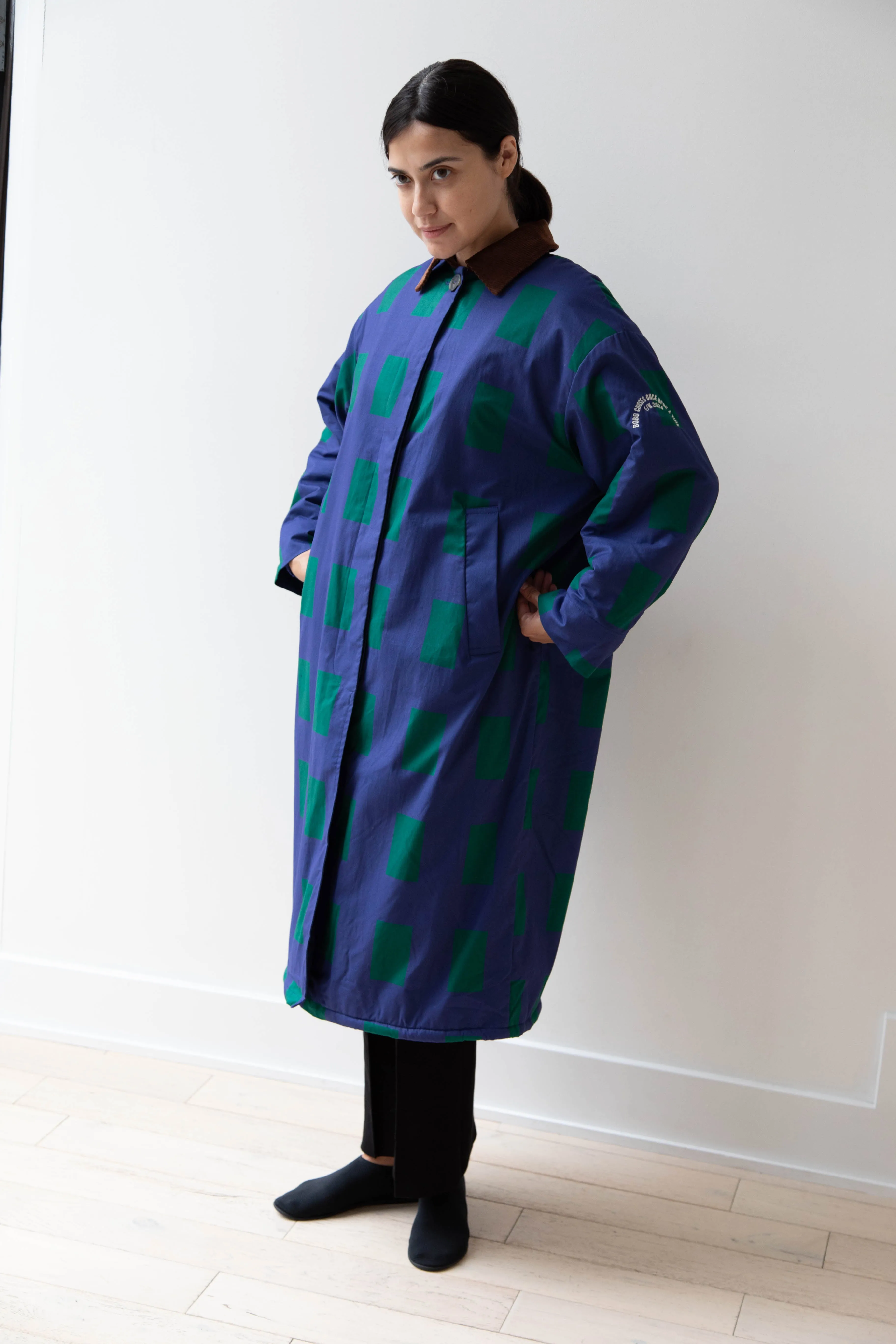 Bobo Choses | Color Game Patched Print Long Coat