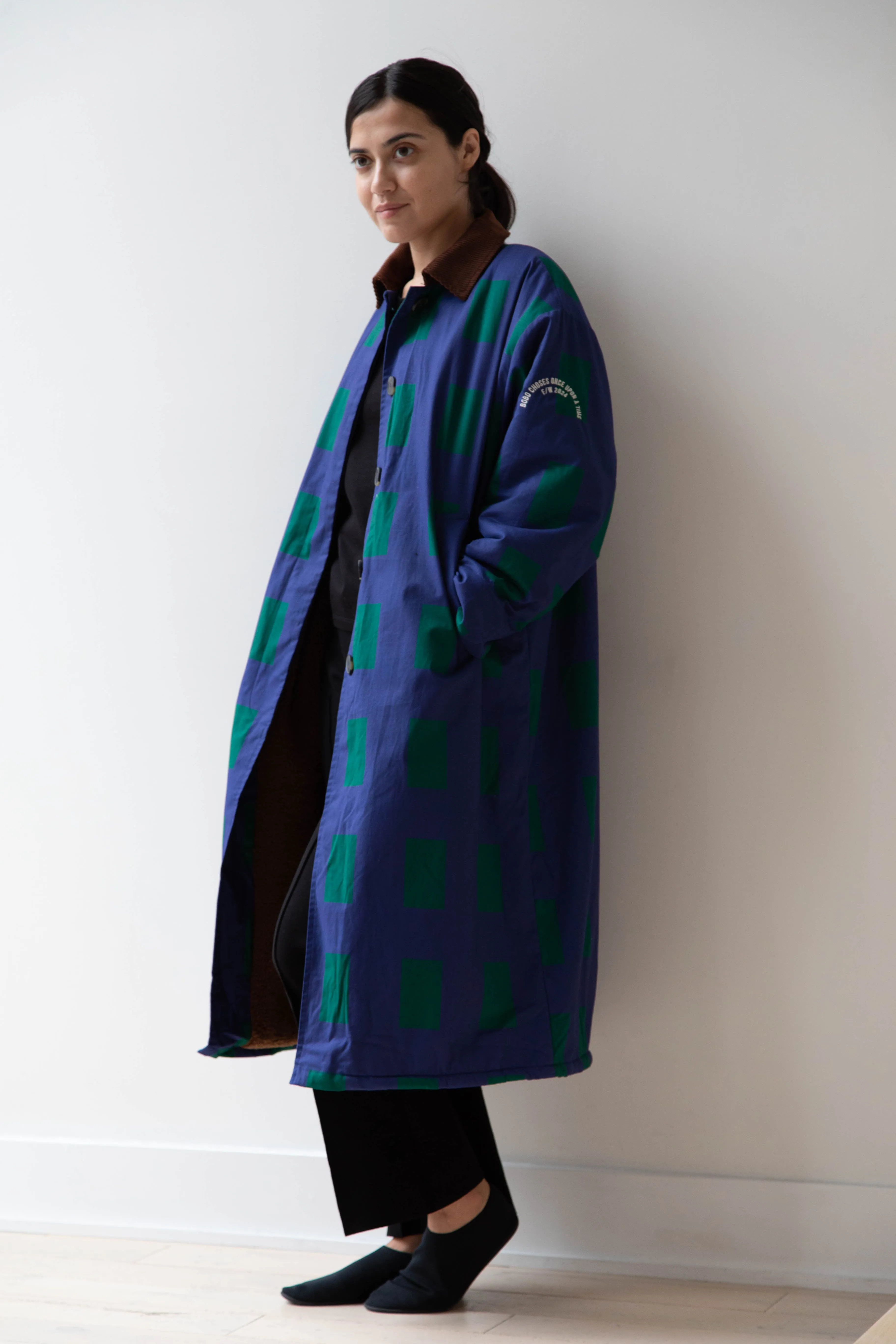 Bobo Choses | Color Game Patched Print Long Coat