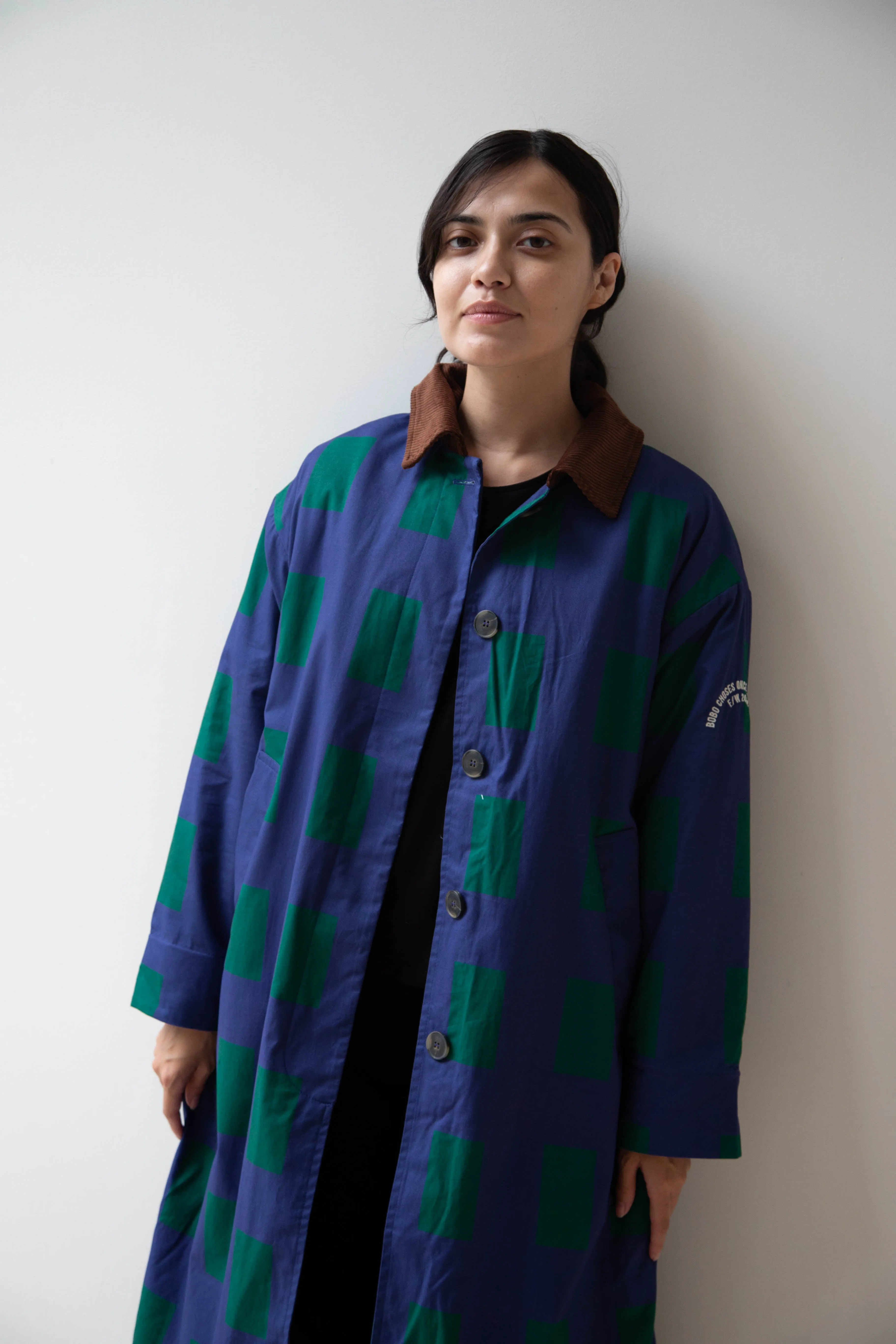 Bobo Choses | Color Game Patched Print Long Coat