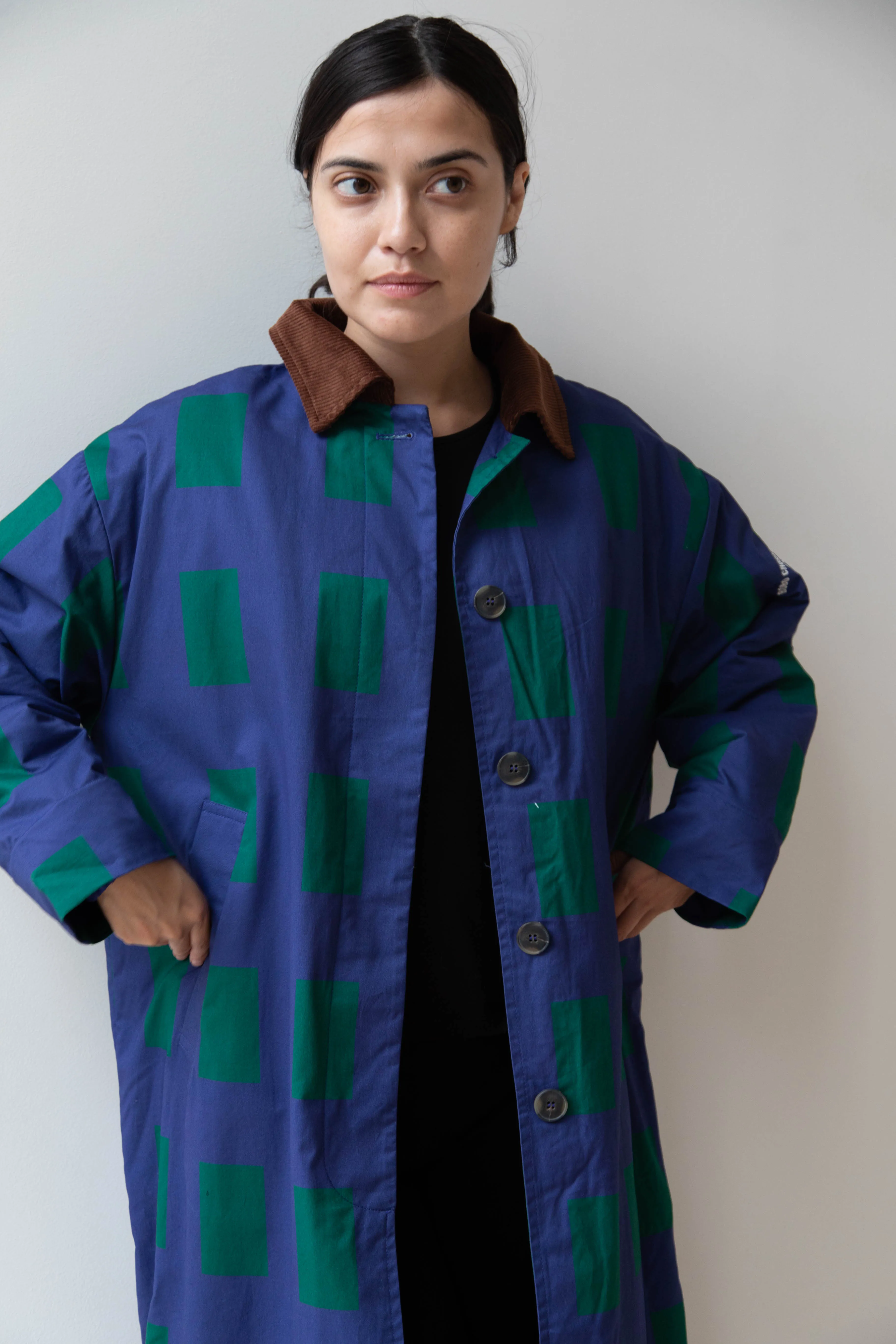 Bobo Choses | Color Game Patched Print Long Coat