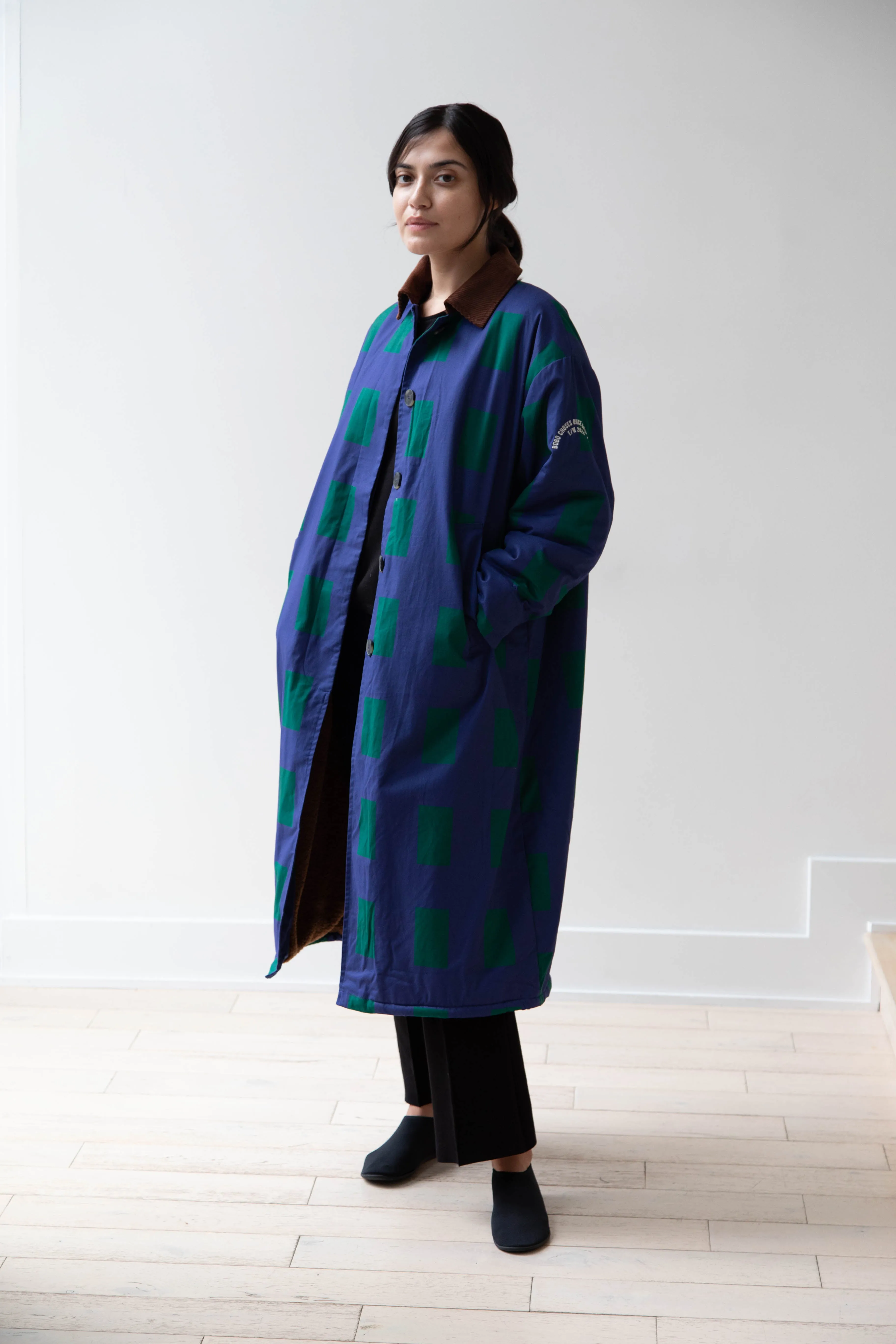 Bobo Choses | Color Game Patched Print Long Coat