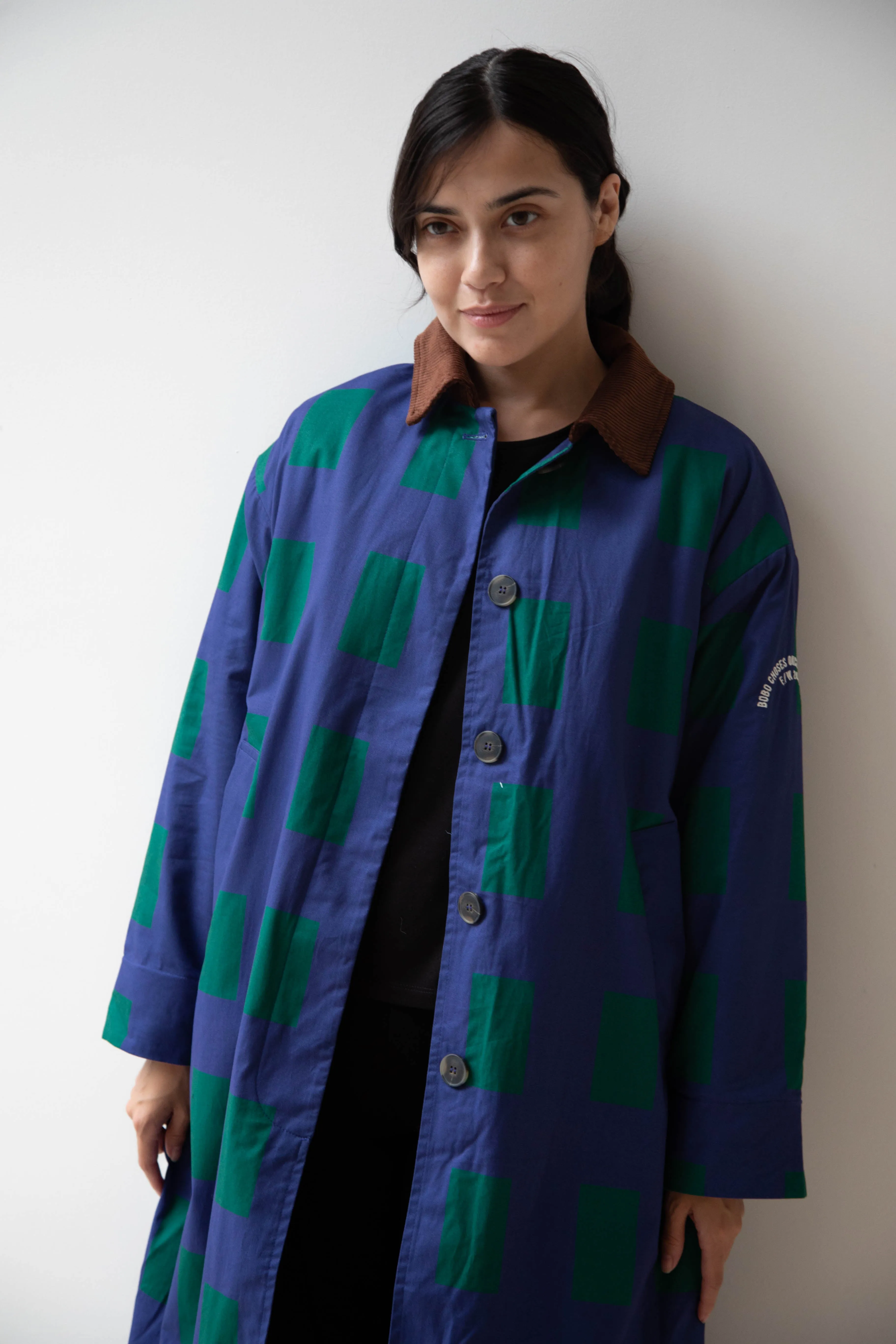 Bobo Choses | Color Game Patched Print Long Coat