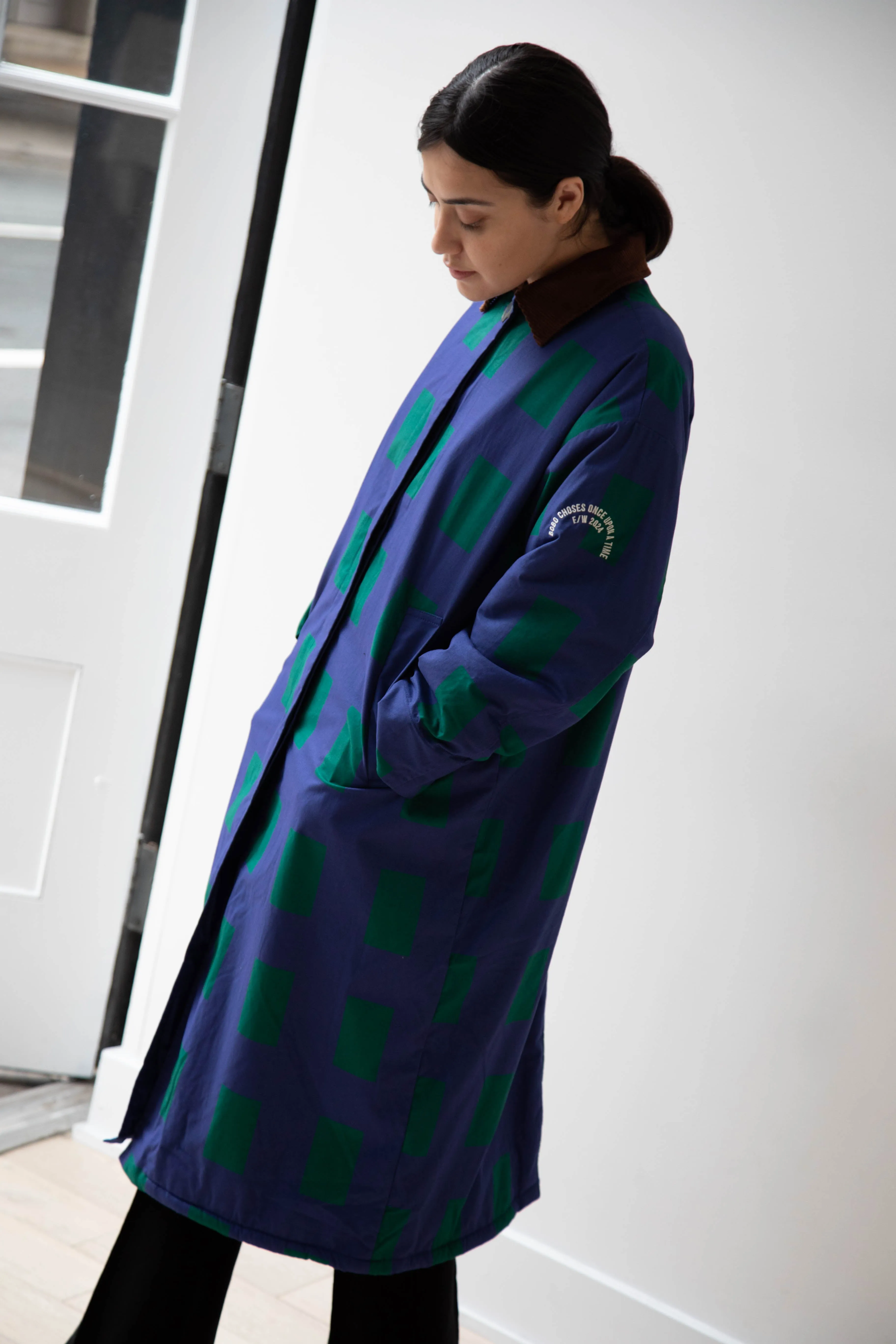 Bobo Choses | Color Game Patched Print Long Coat