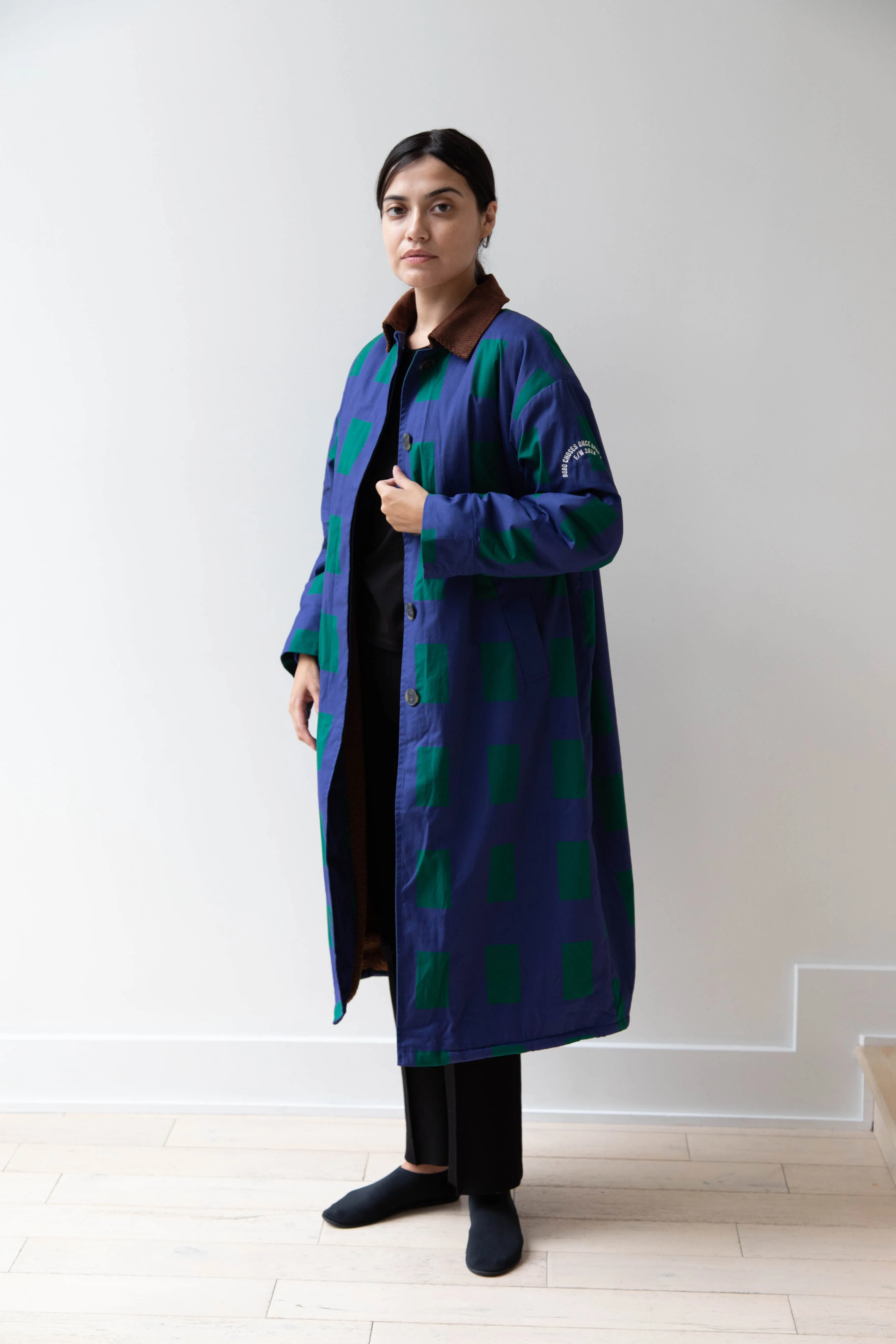 Bobo Choses | Color Game Patched Print Long Coat