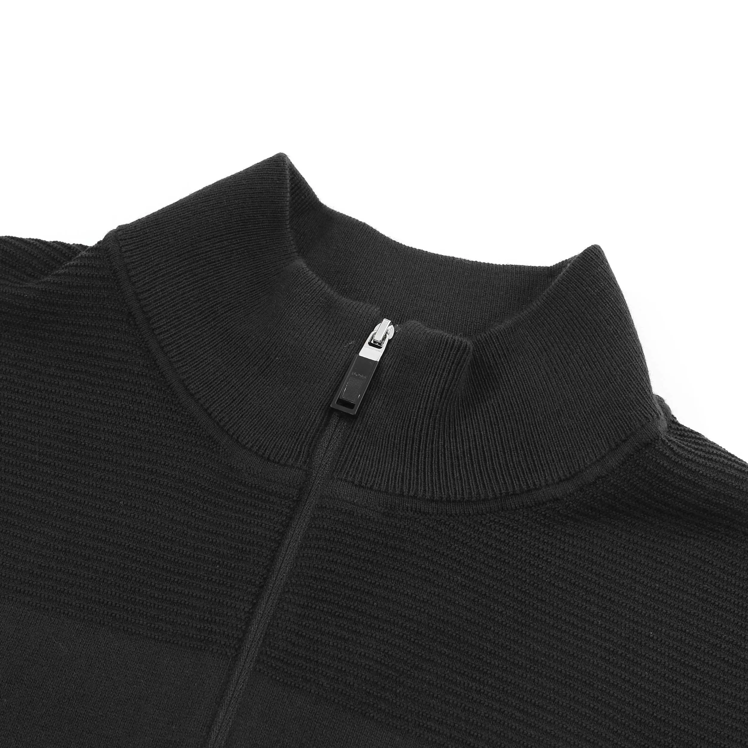 BOSS Momentum X QZ Knitwear in Black