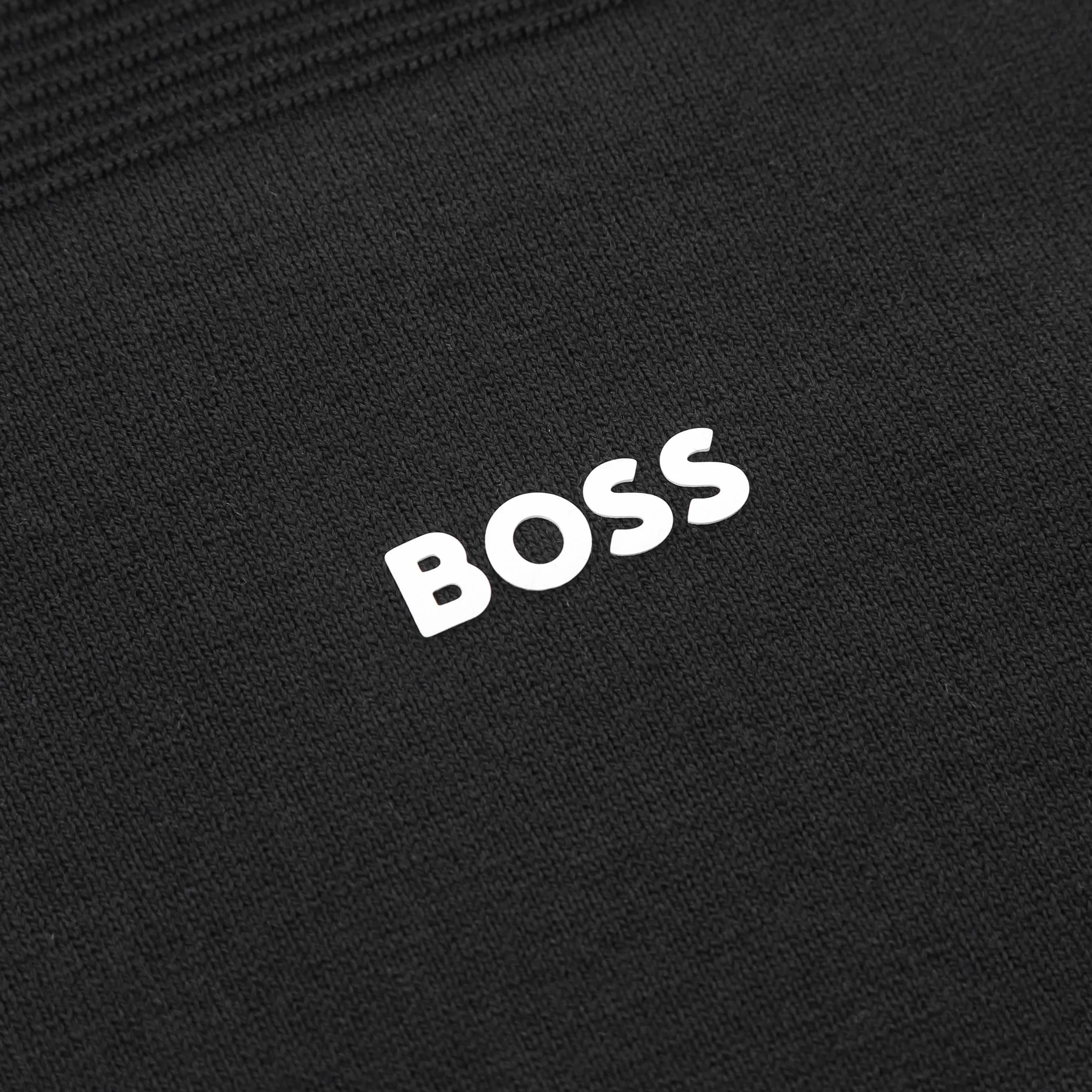 BOSS Momentum X QZ Knitwear in Black