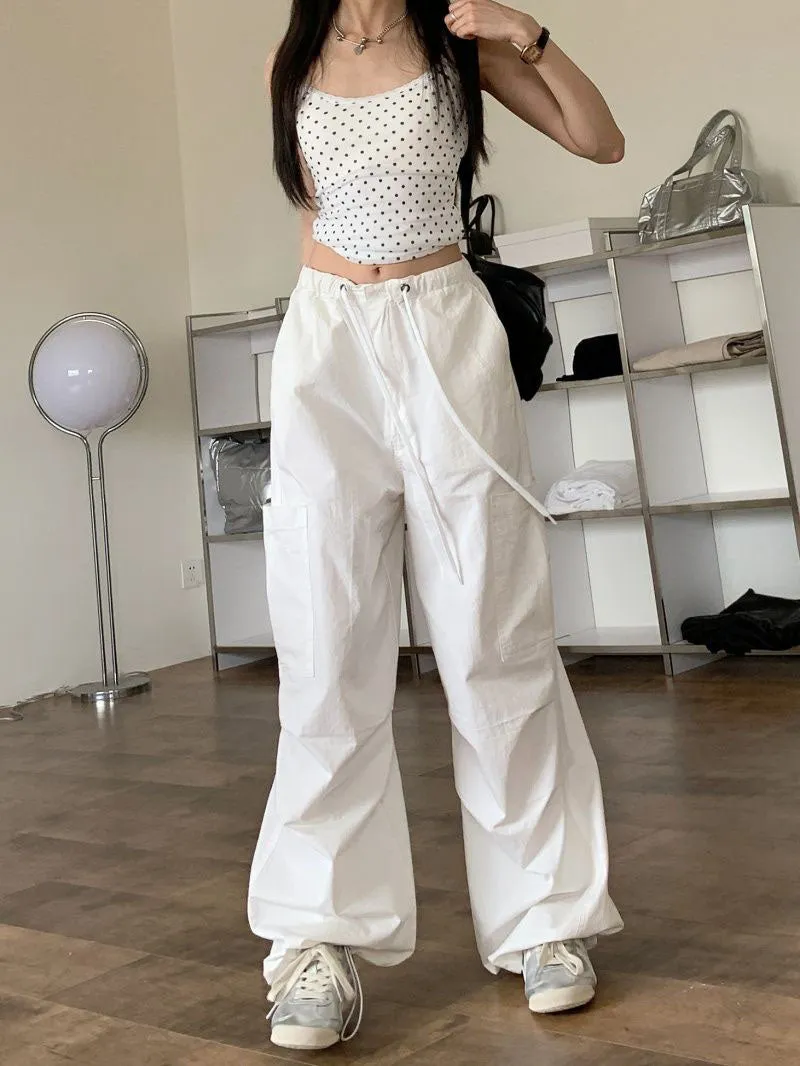 Brenda High Waist Vintage Cargo Pants