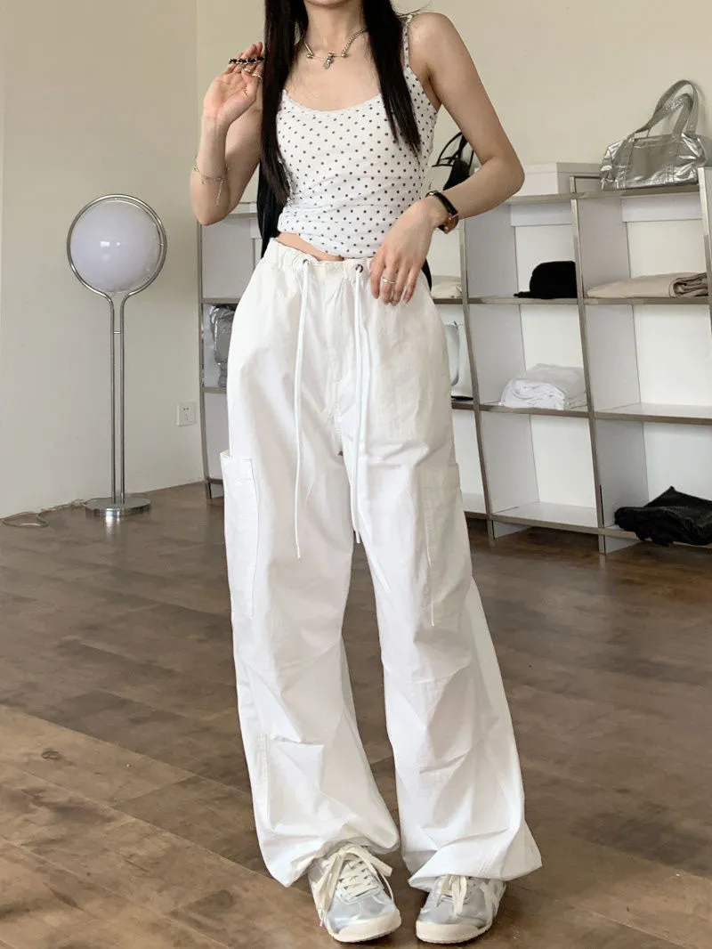 Brenda High Waist Vintage Cargo Pants