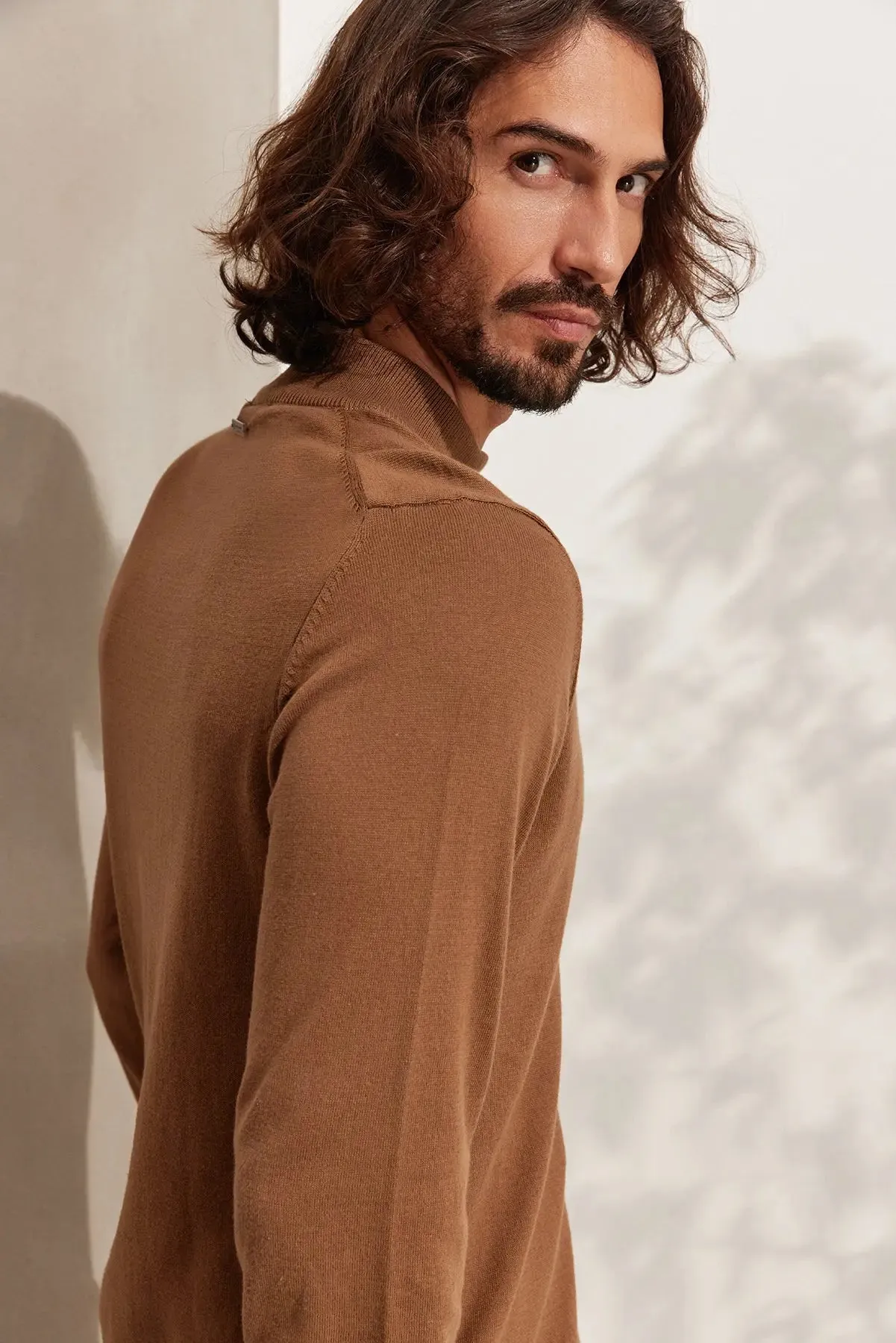 Brown Clark Men's Knitwear