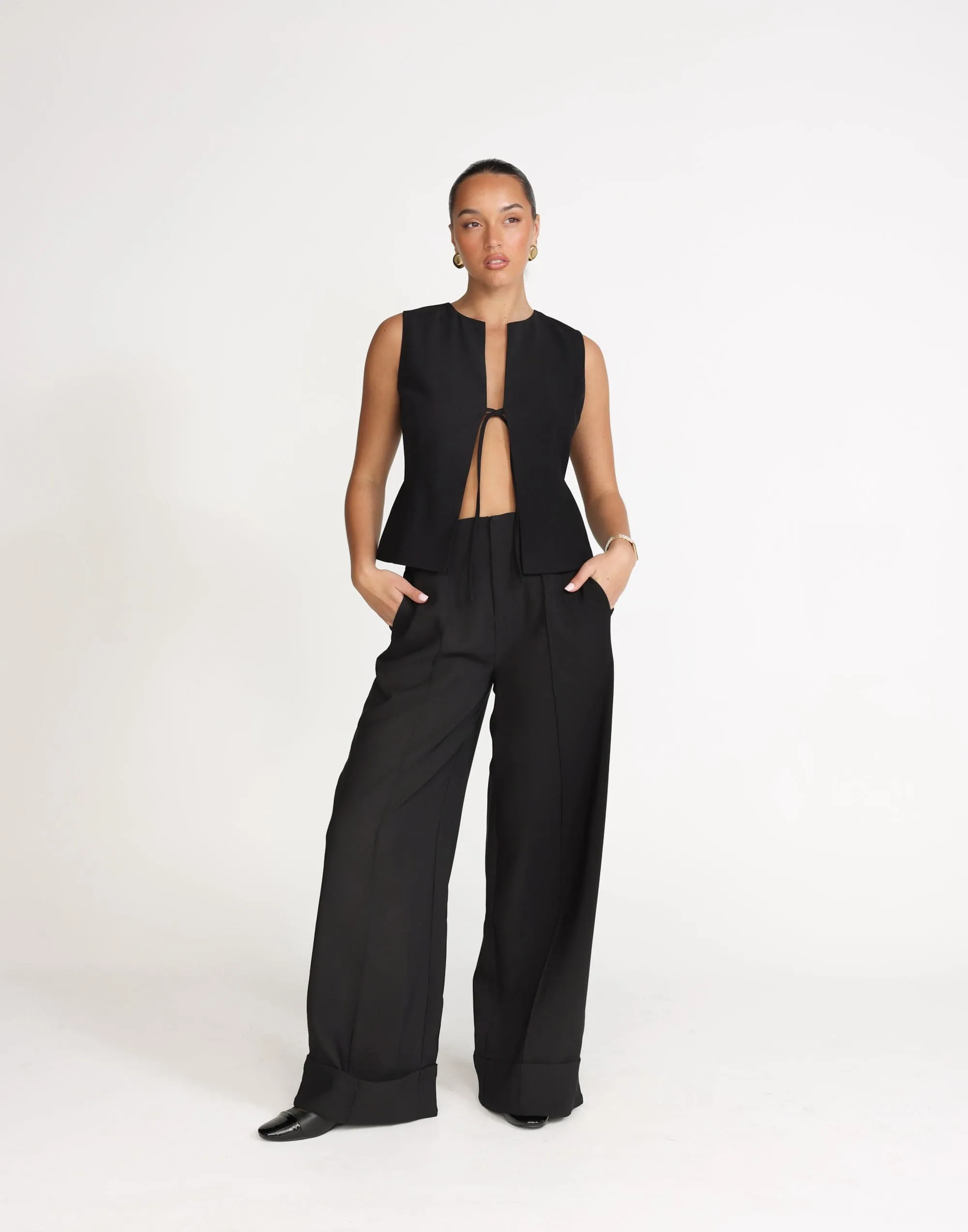 Camellia Pants (Black)