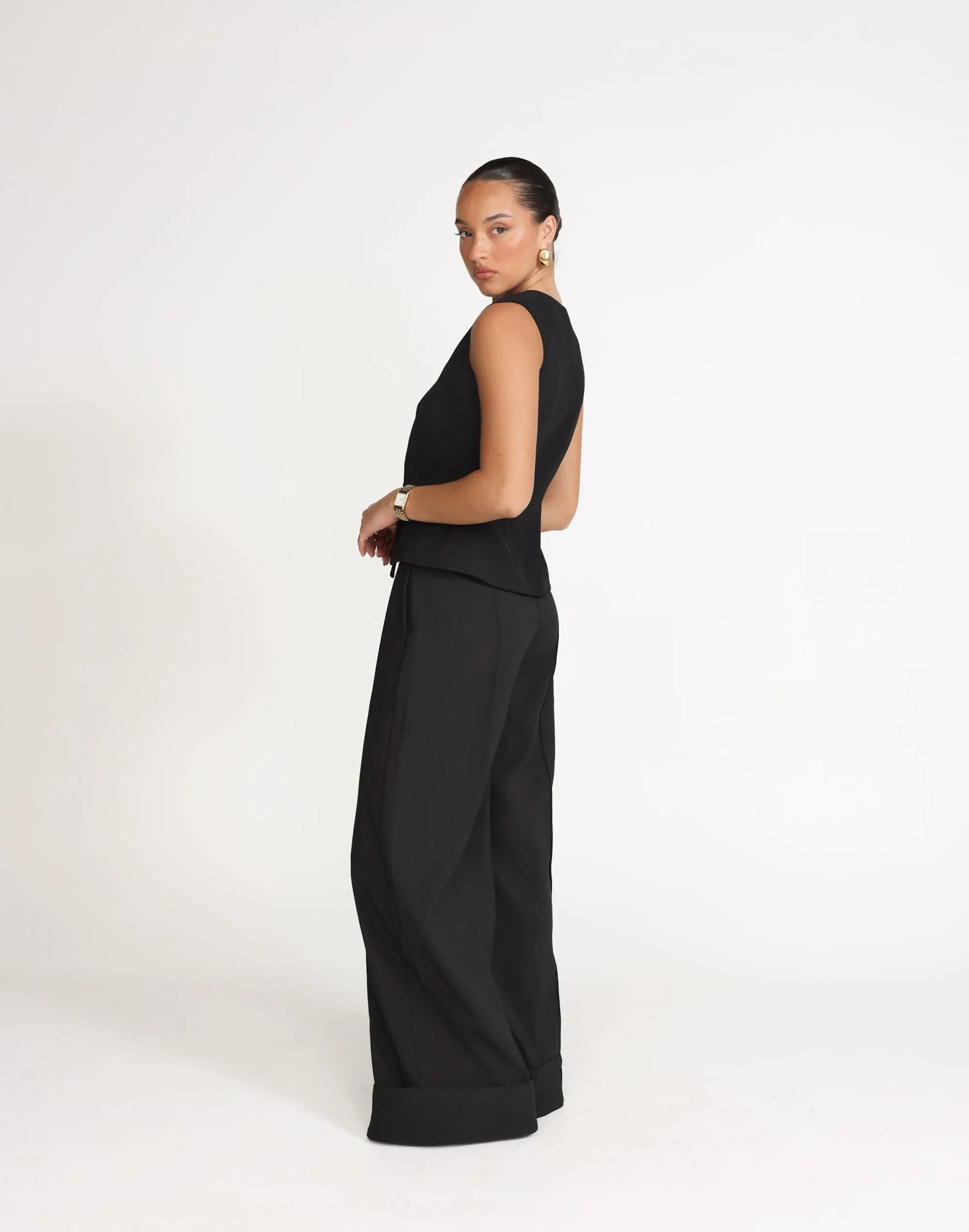 Camellia Pants (Black)