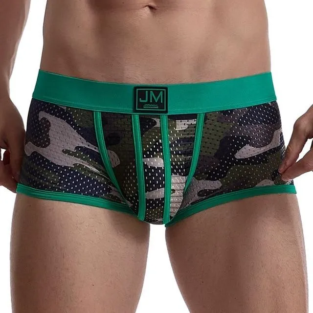 Camo Mesh Boxer Briefs