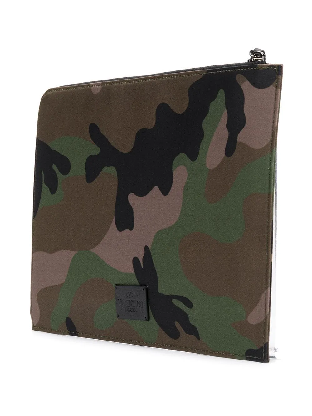 Camouflage Print Clutch