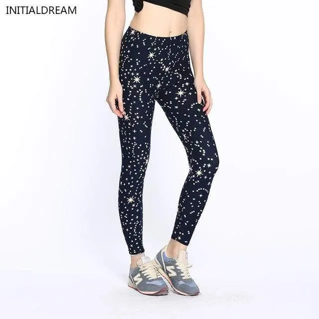 Camouflage Print Elastic Fitness Casual Leggings