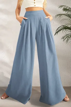 Chic High-Waisted Wide-Leg Pants