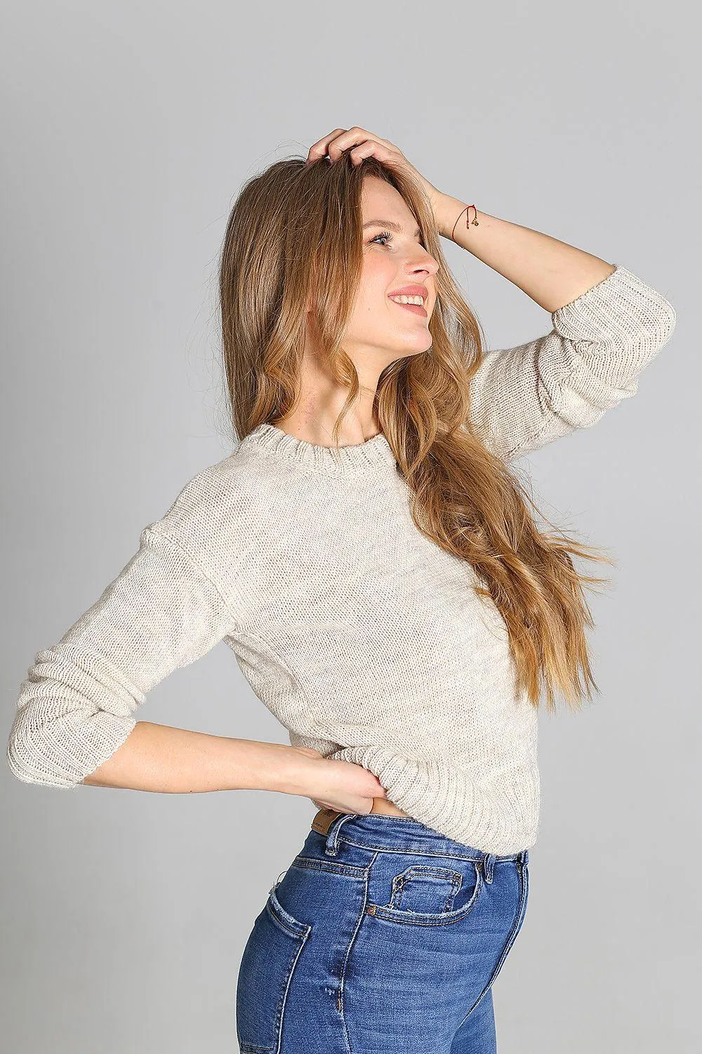 Chic Ribbed Knit Jumper - Your Must-Have for Fall Fashion