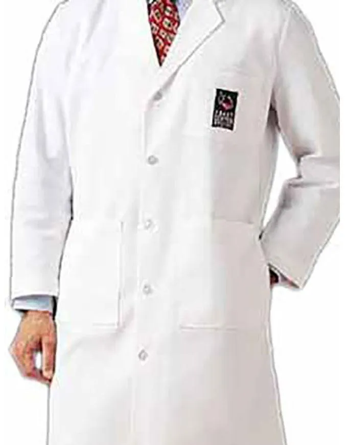 Clearance Landau 40.5 Inch Men's Twill Knee Length Long Medical Lab Coat