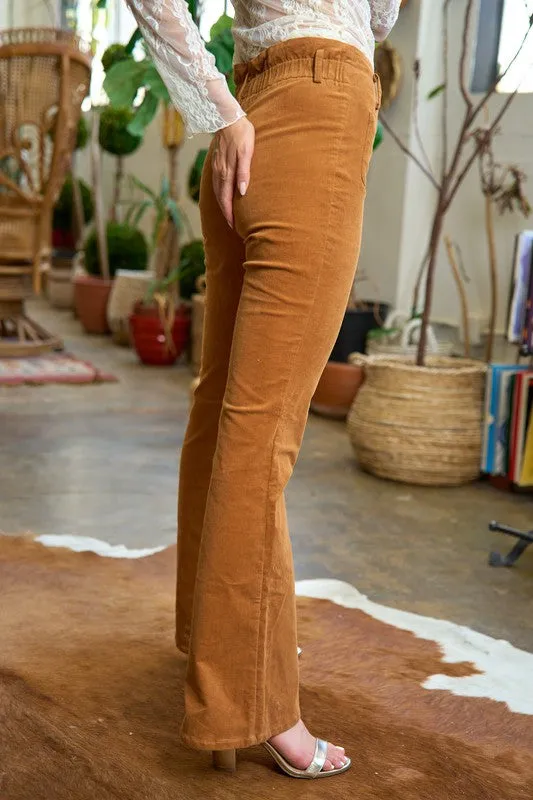 CORDUROY FLARE PANTS JJB5029P