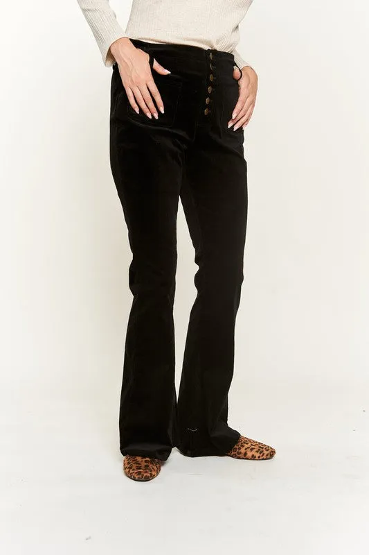 CORDUROY FLARE PANTS JJB5029P