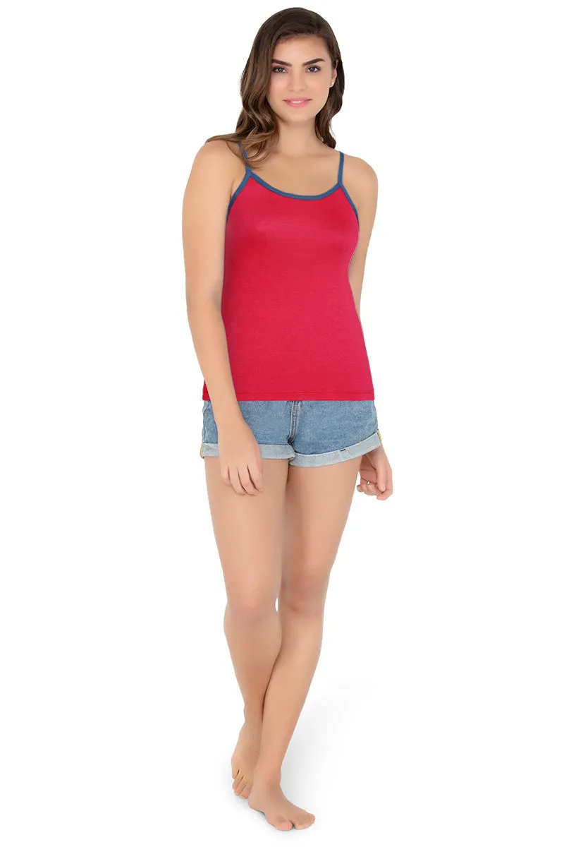 Cotton Camisole - Haute Red