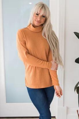 Cozy Basic Modest Turtleneck