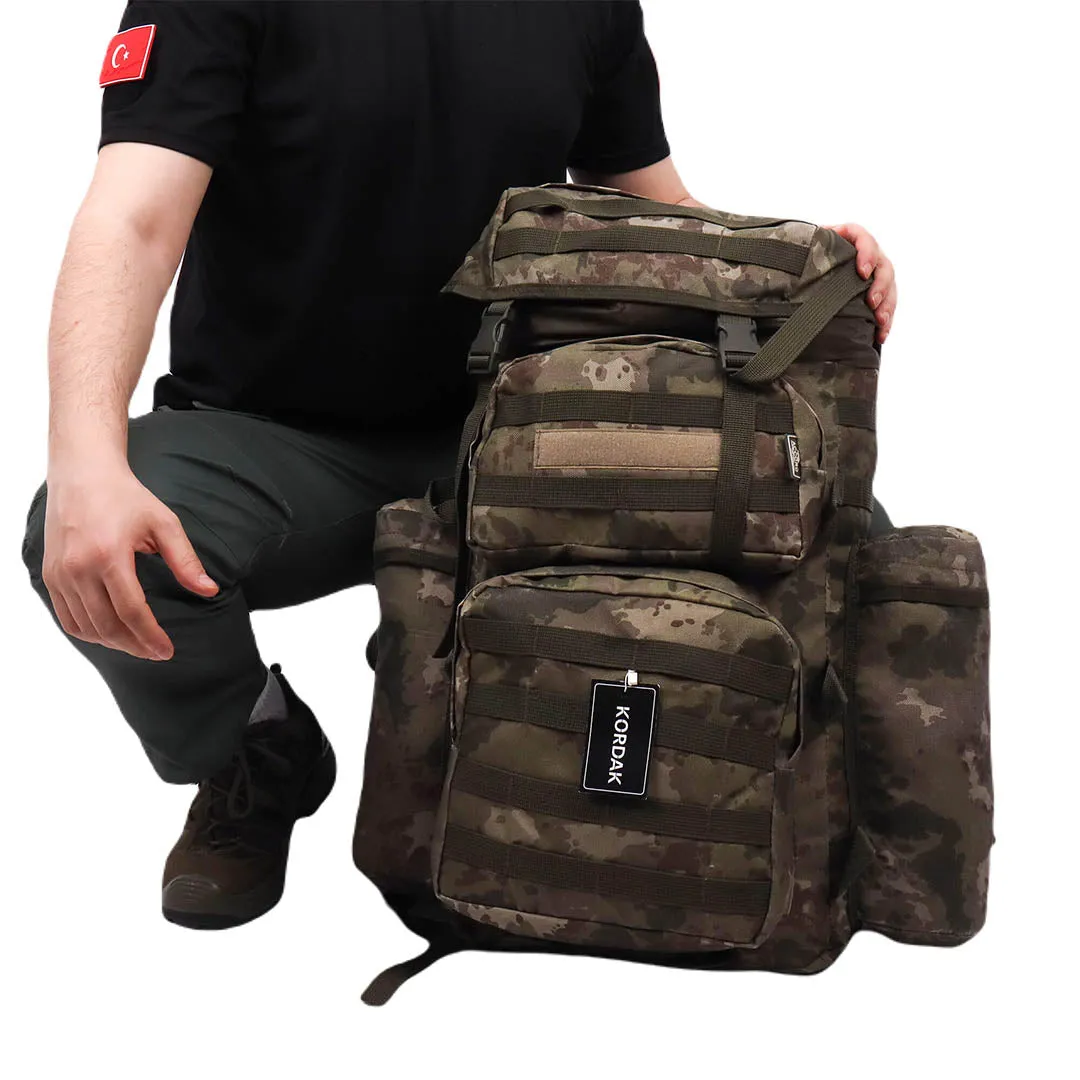 CRW Camouflage Camping Military Operation Backpack - 90 Liter Bag