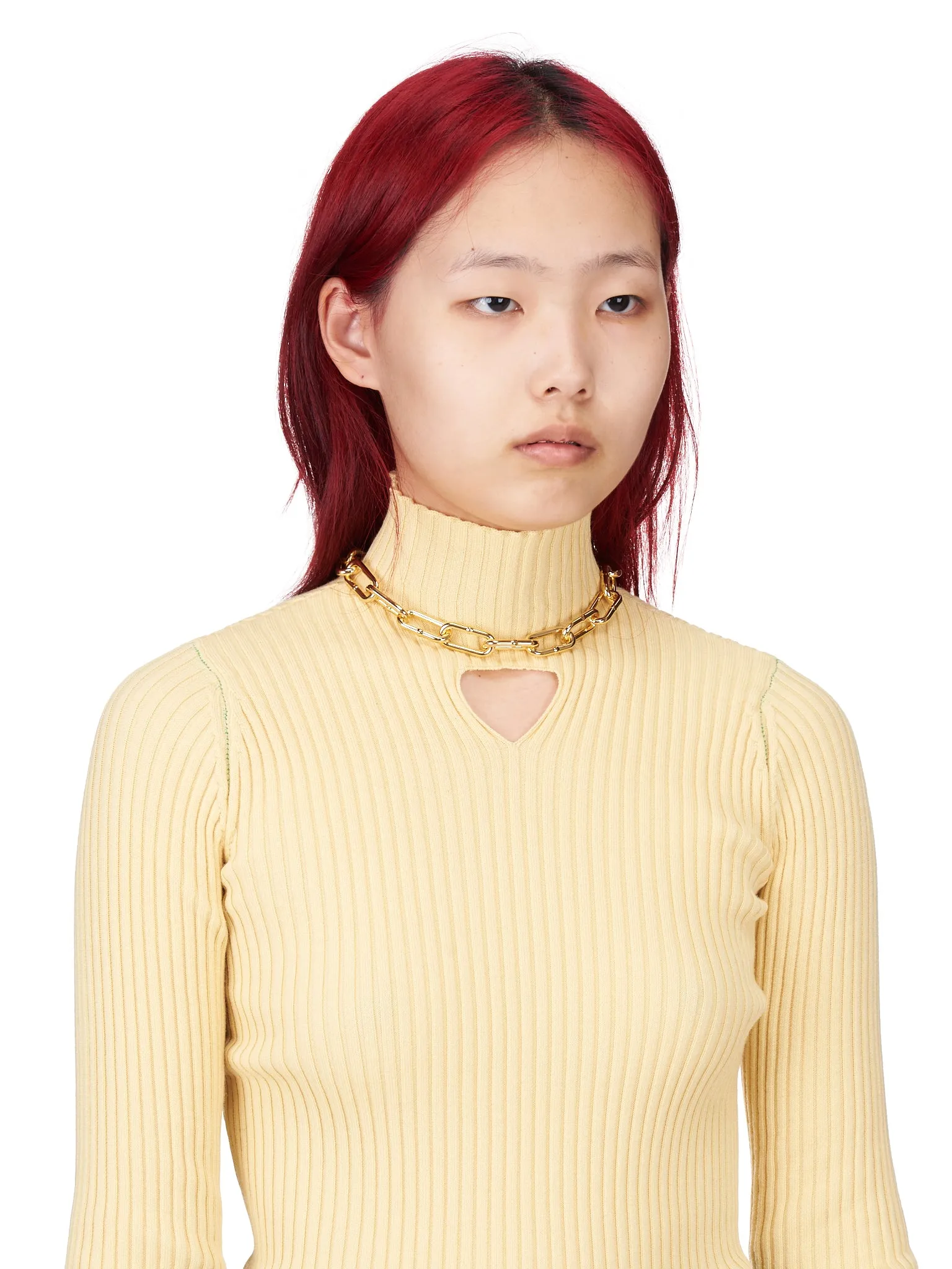 Cut Out Turtleneck (662397-V0Z80-9306-MULTICOLOR)