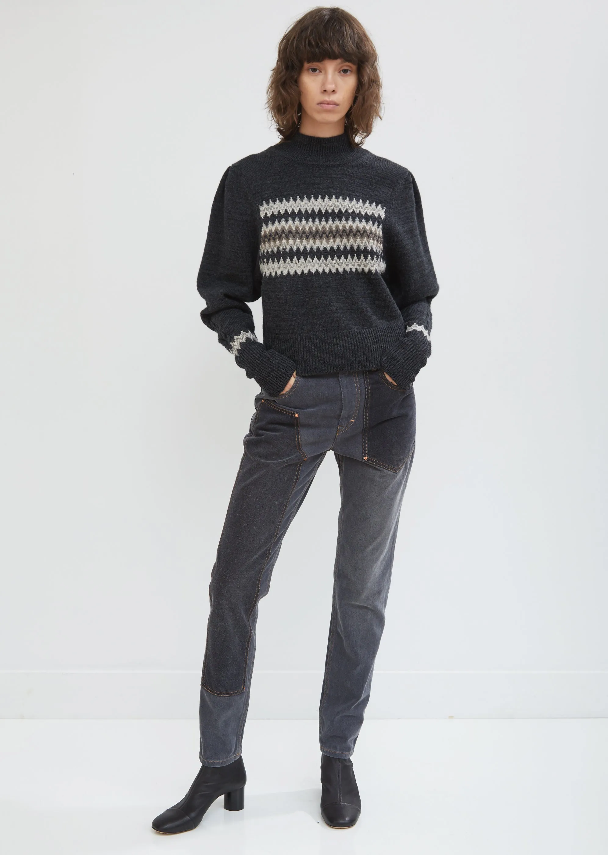 Demie Mock Neck Sweater